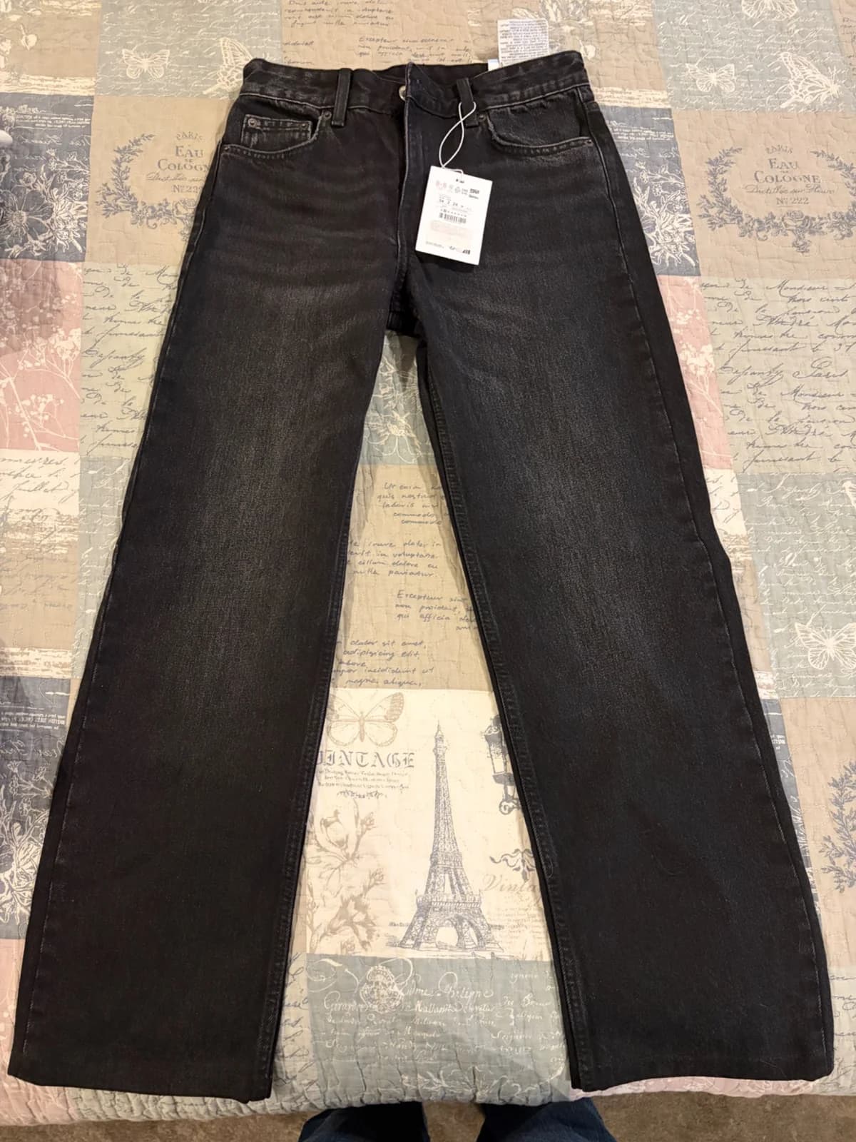 Jeans negro straight — foto 1