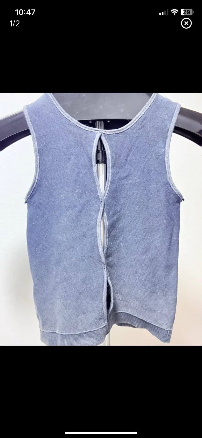 Usado por Carla Alvarez, Top , talla S