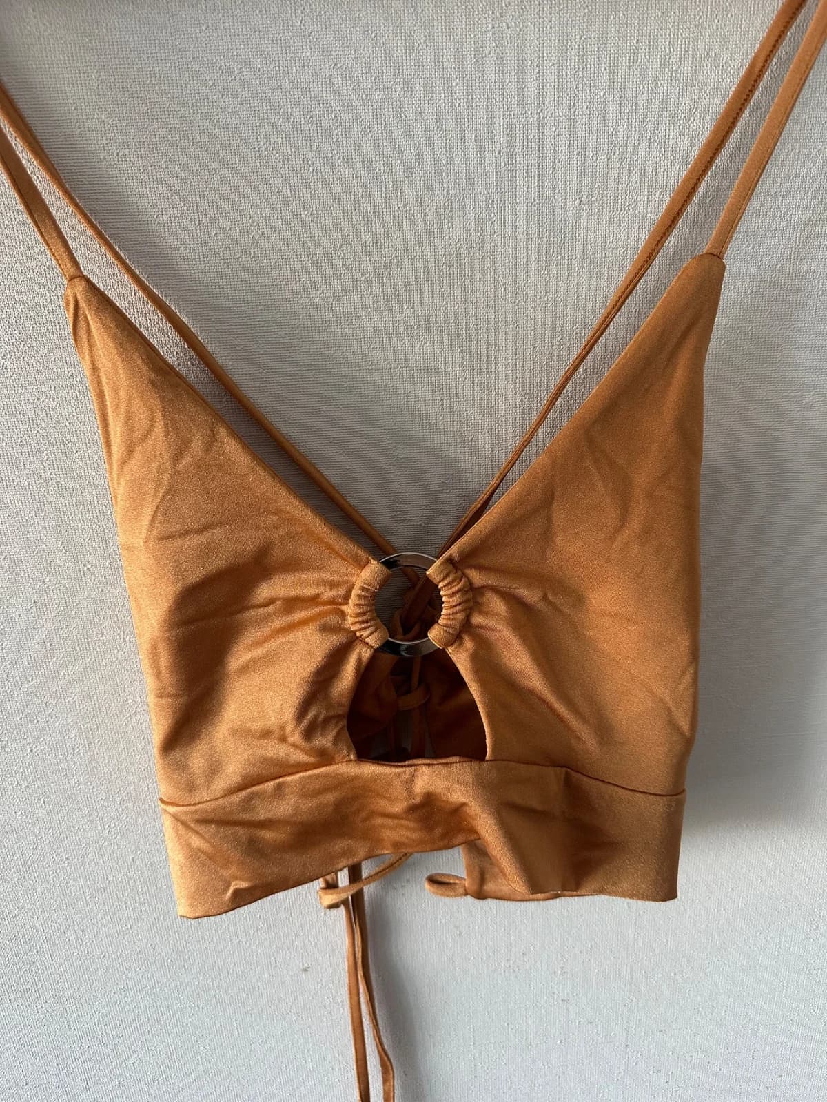 Top lazos con argolla — foto 1