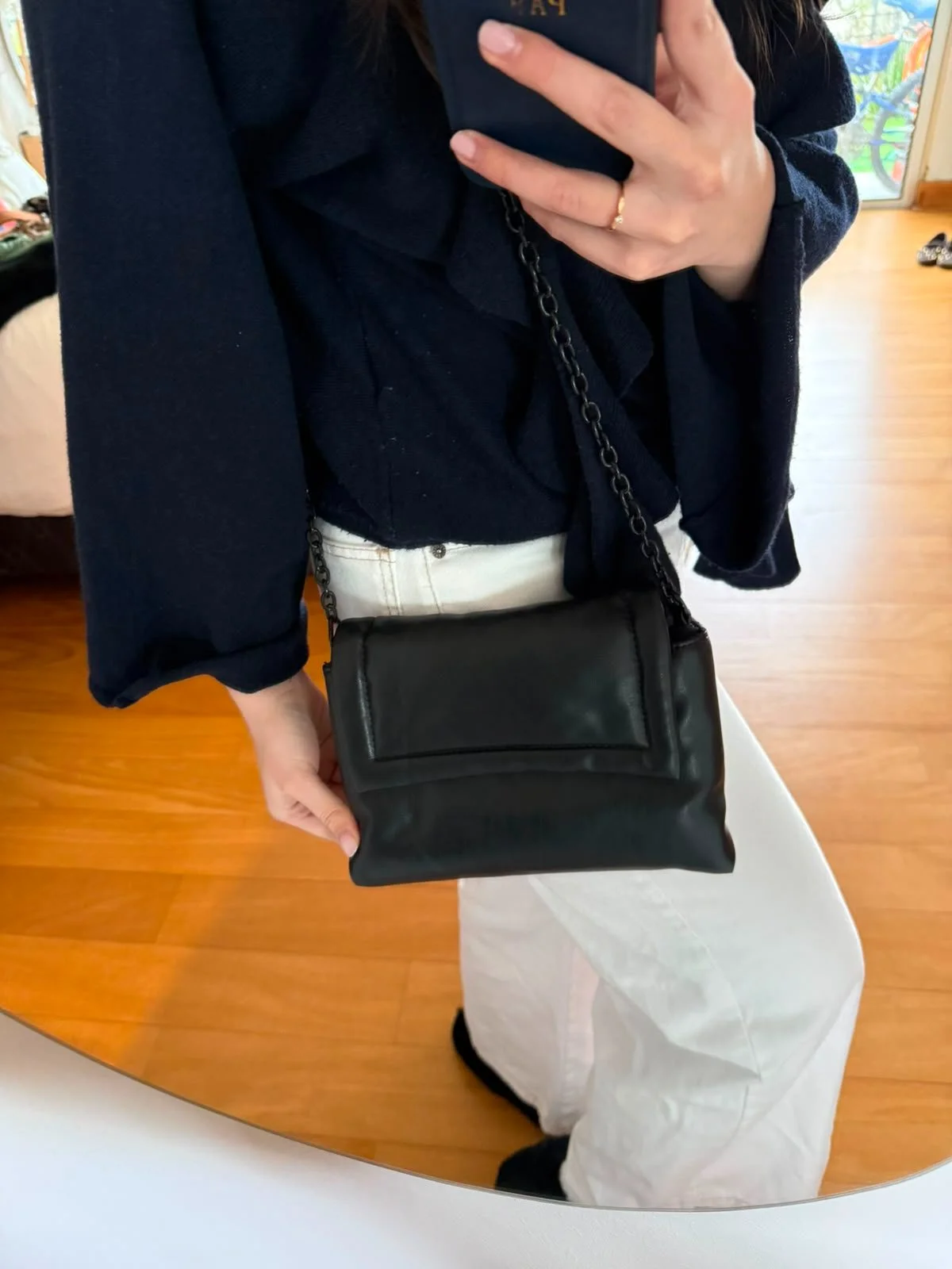 Cartera negra Todomoda — foto 1