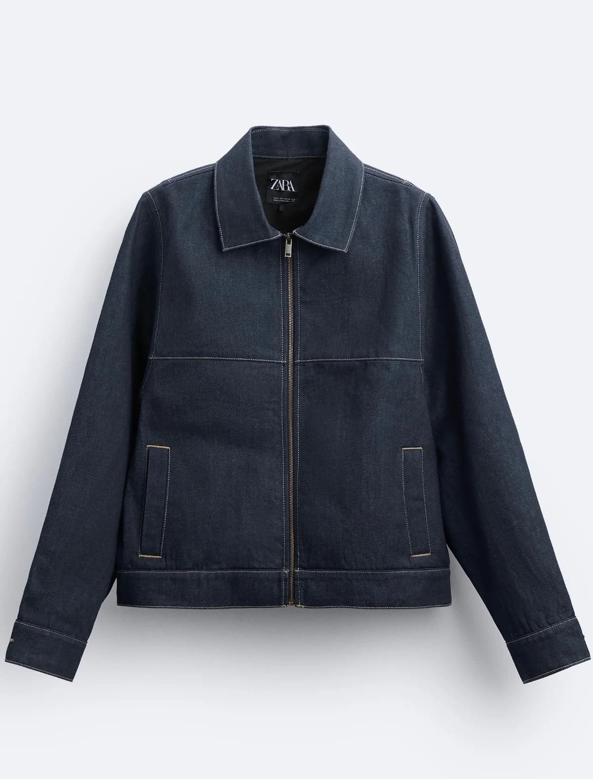 Usado por Manuel Arenas, CHAQUETA DENIM ZARA, talla L