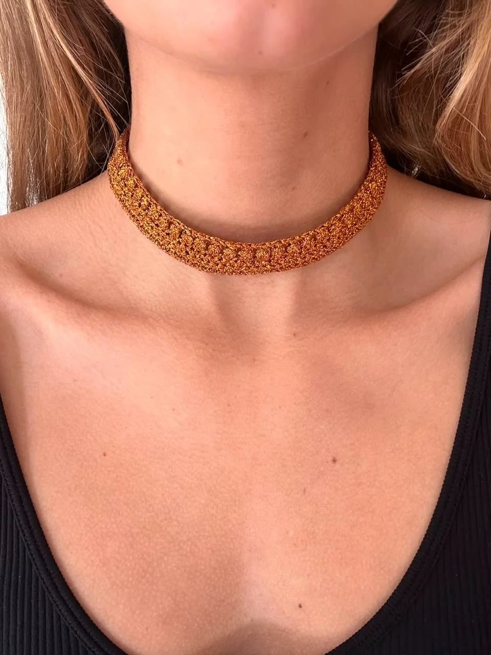 Collar greco cobre — foto 1
