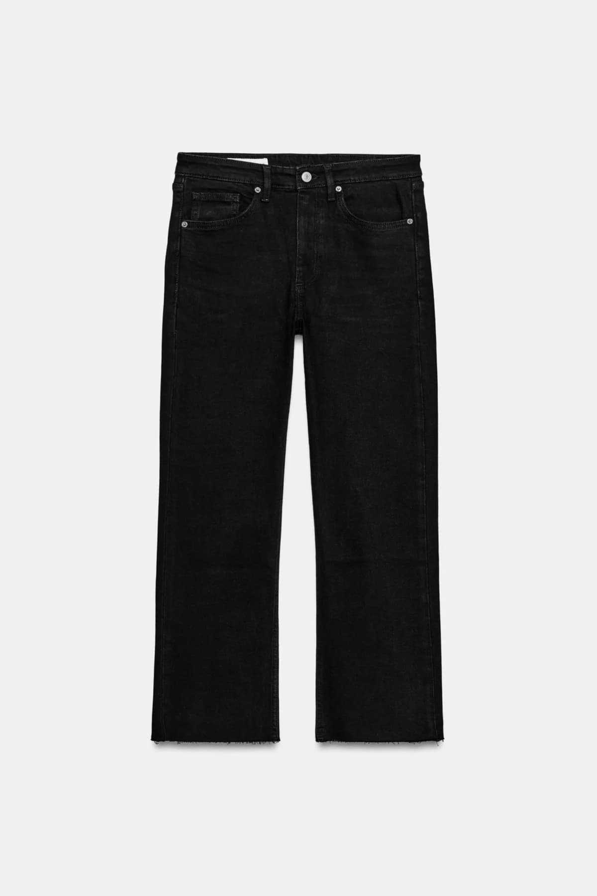 Usado por Isidora González, Jeans Cropped Flare , talla 36