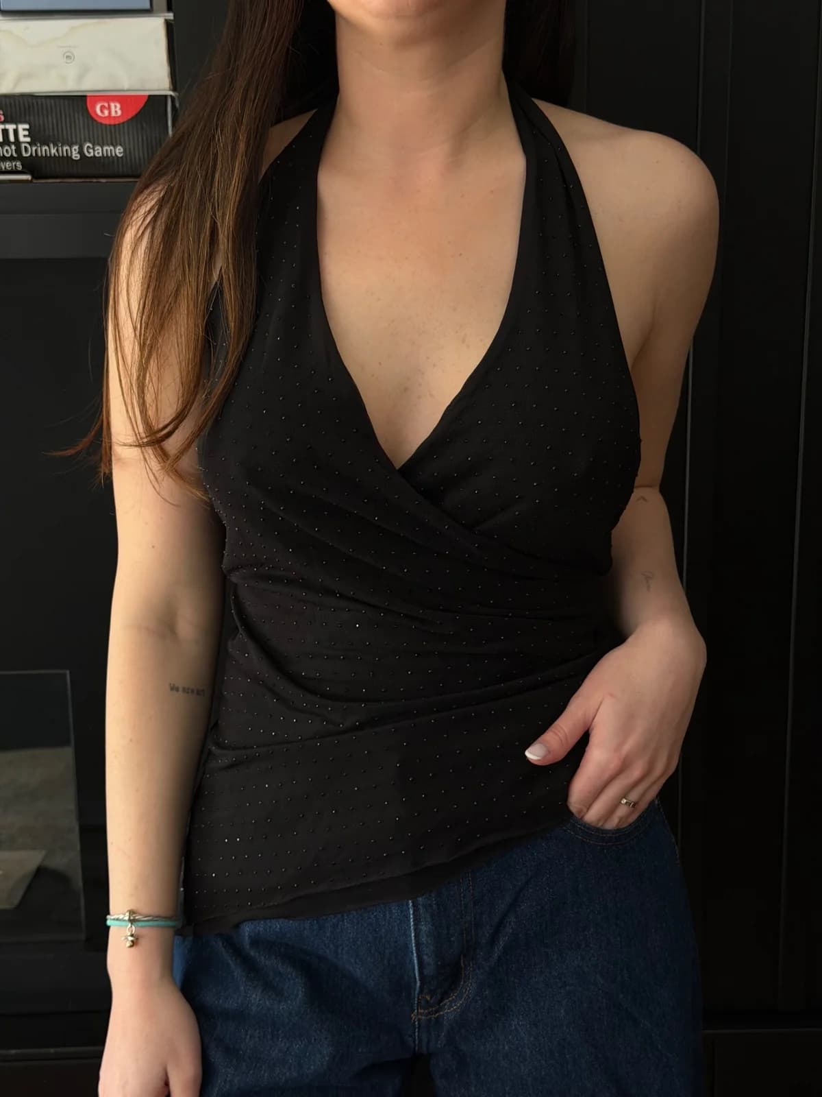 Polera nueva con brillos