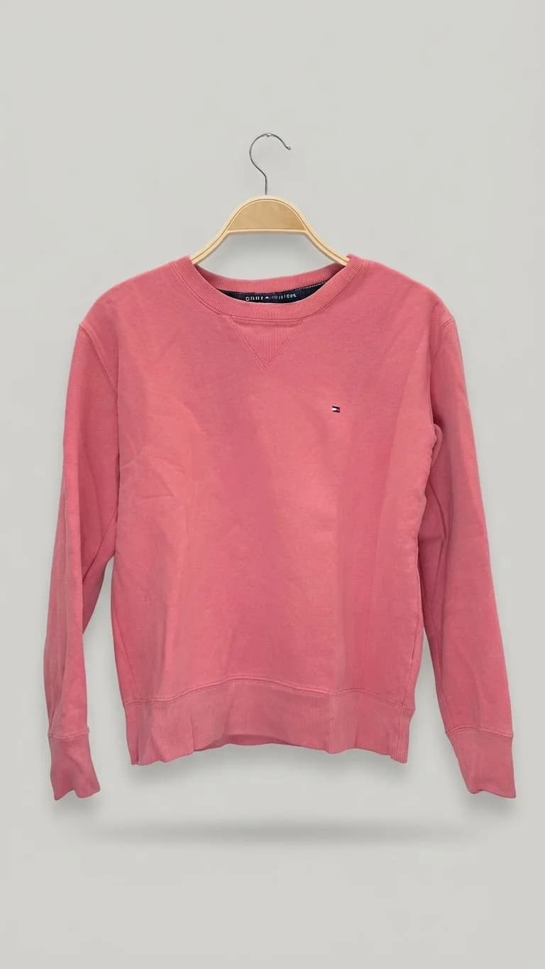 Usado por Javiera Bravo, Poleron rosado Tommy, talla M