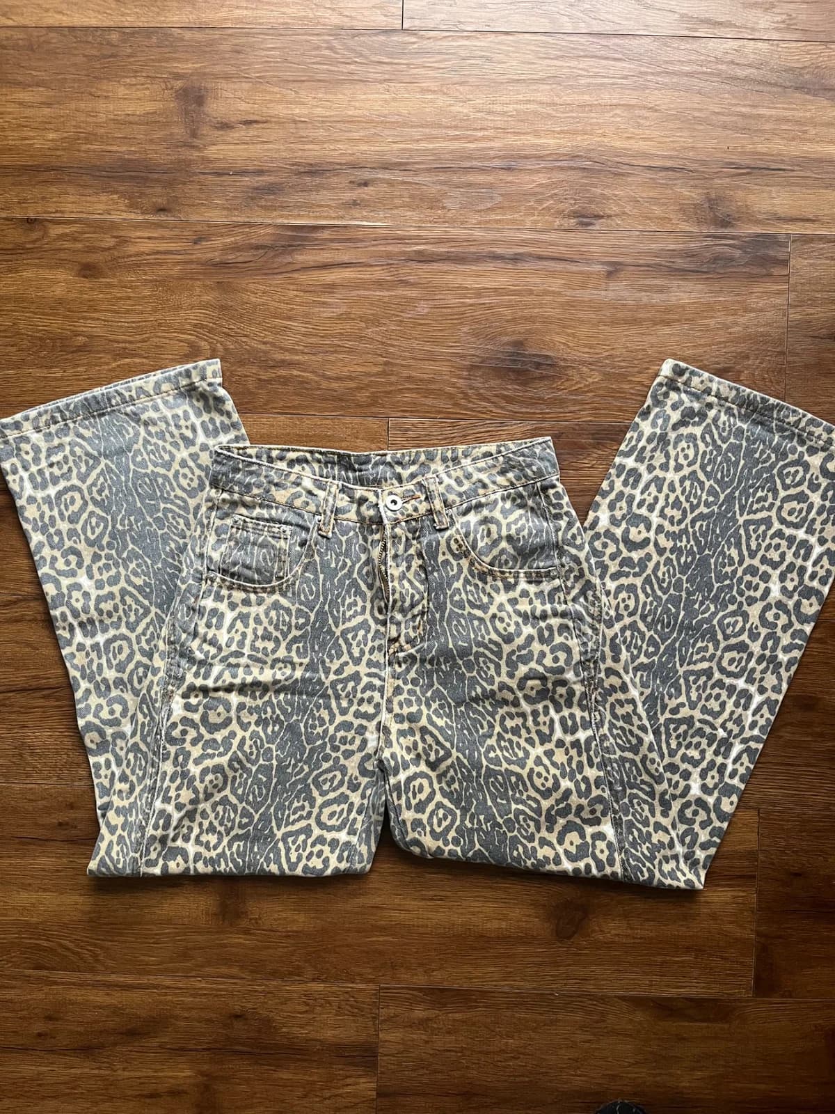 Usado por Martina Soto Rius, Jeans Leopardo , talla 36