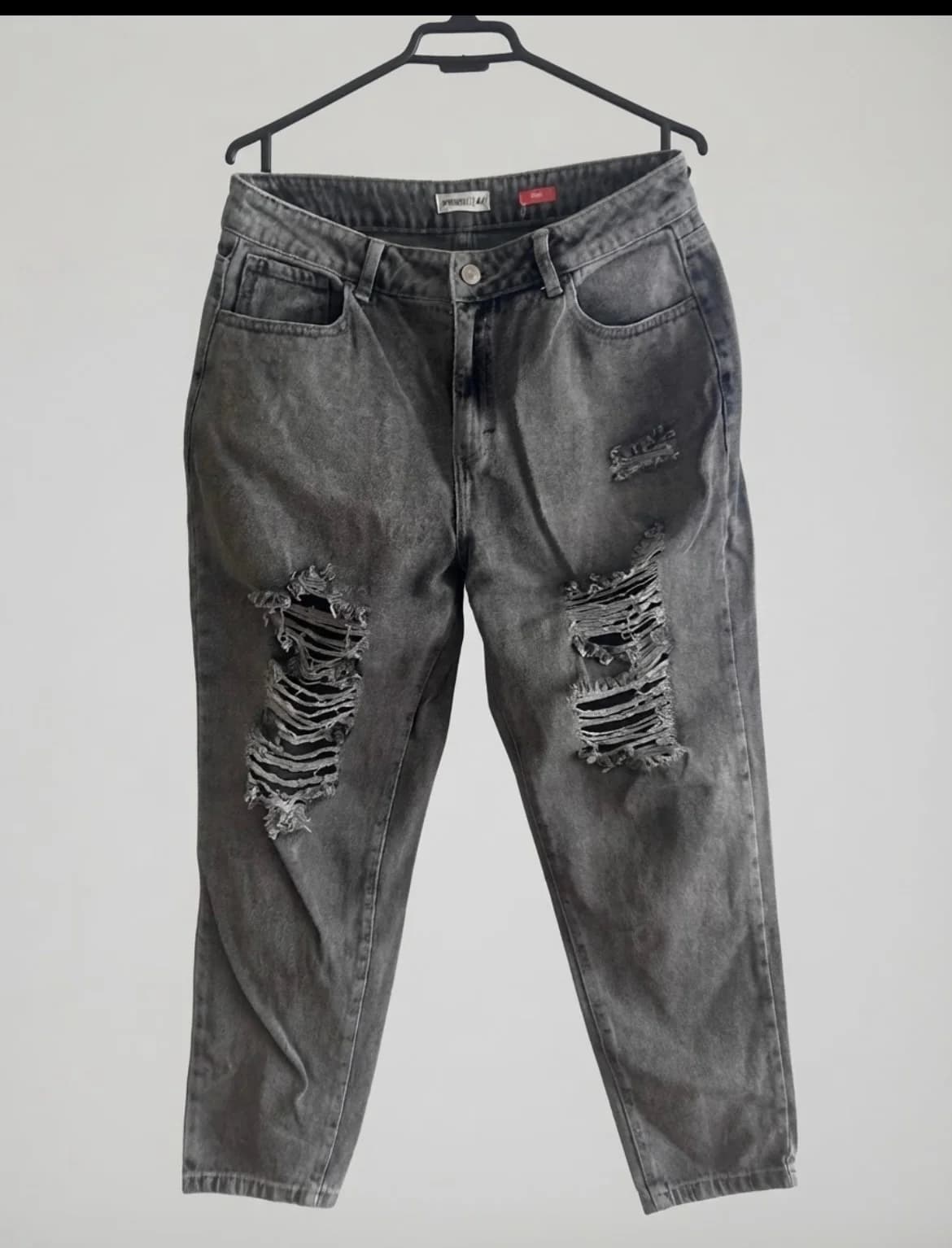 jeans gris Mom — foto 1