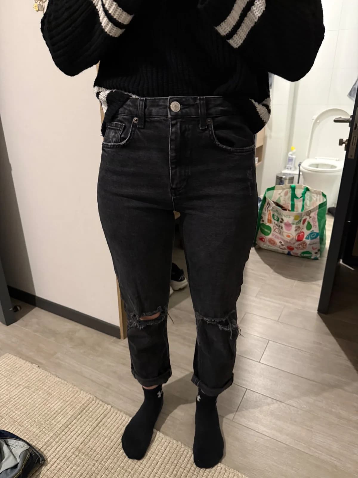 Pantalón negro Zara — foto 1