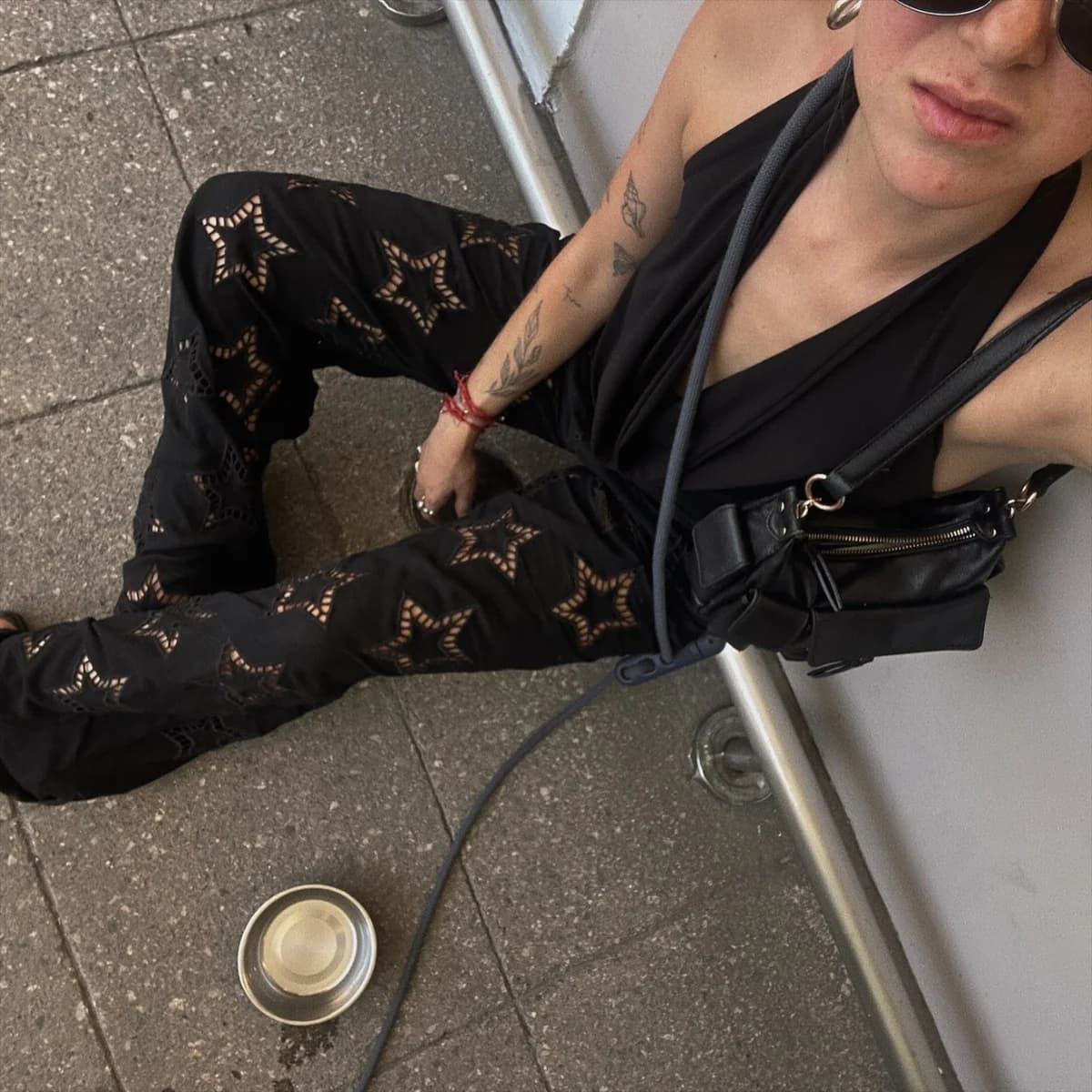 Usado por Arantxa Herrera, Pantalones negros , talla S