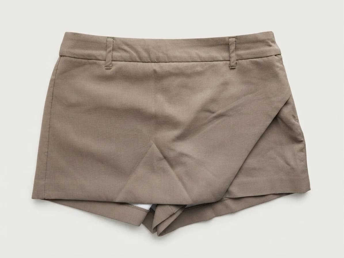 Usado por Consuelo Cárdenas , Falda Short, talla S