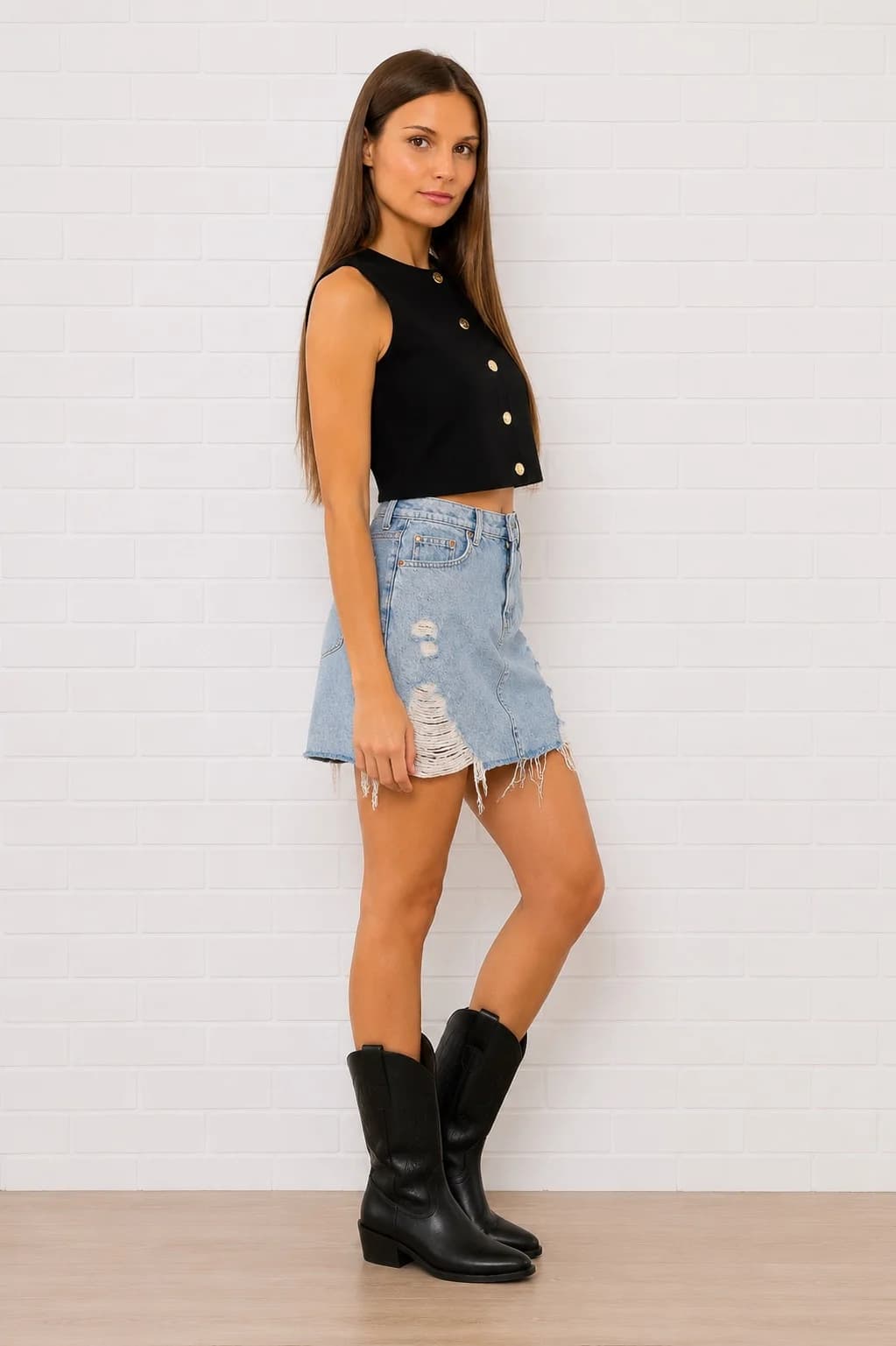 Usado por Monserrat, Falda H&M, talla 36