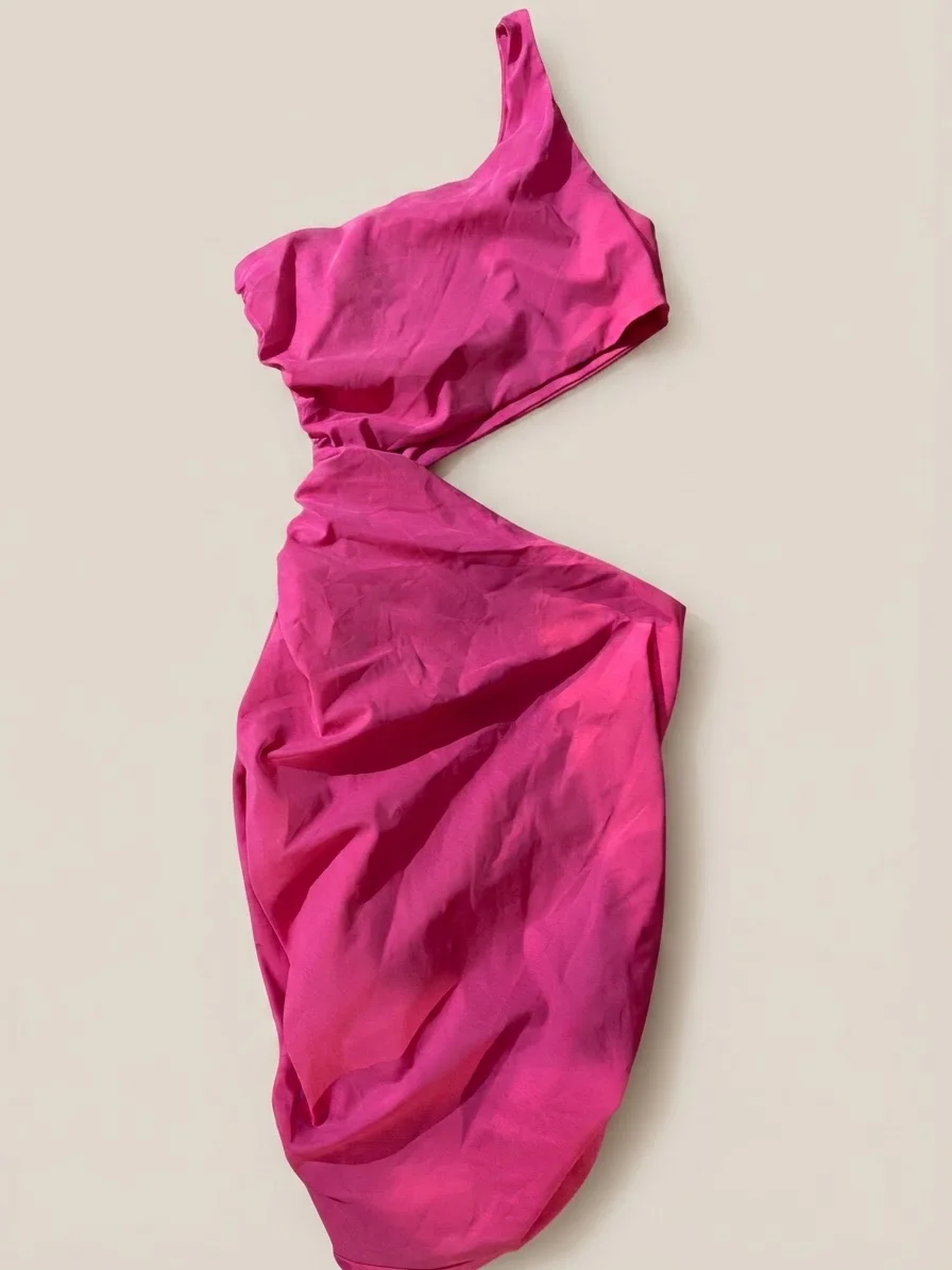 Usado por Florencia Sánchez, Vestido fiesta Zara , talla M