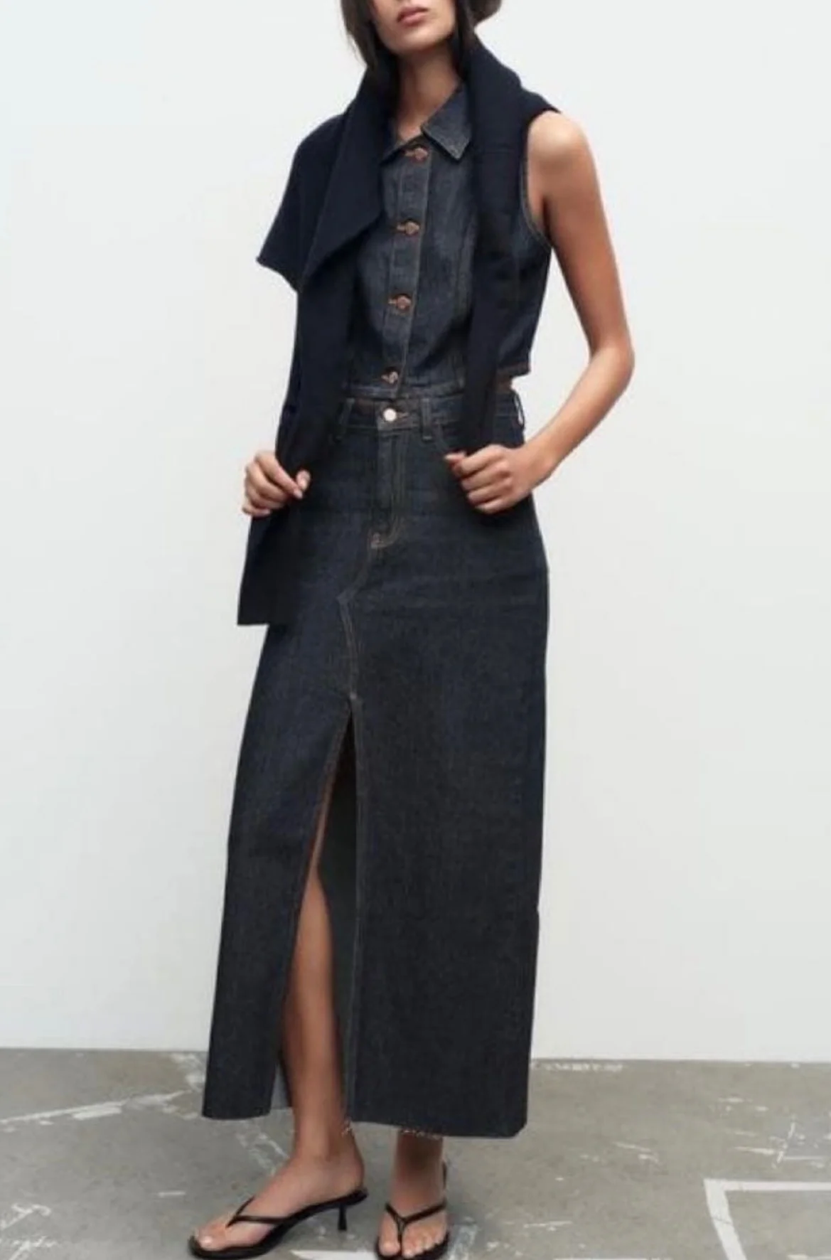 Usado por maria fernanda, Pollera Zara , talla S