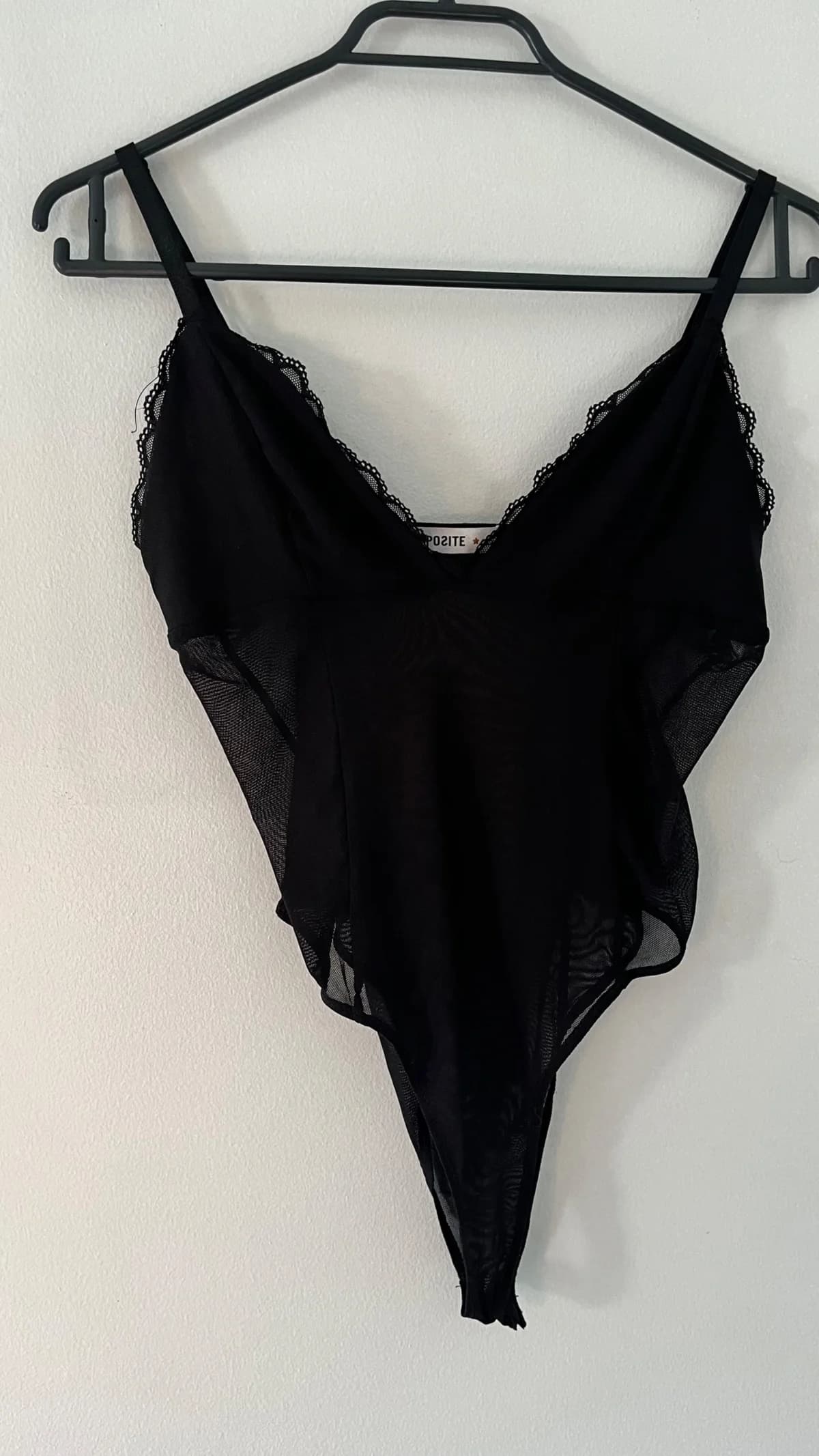 Usado por Valentina Anania, Body trasparente , talla S
