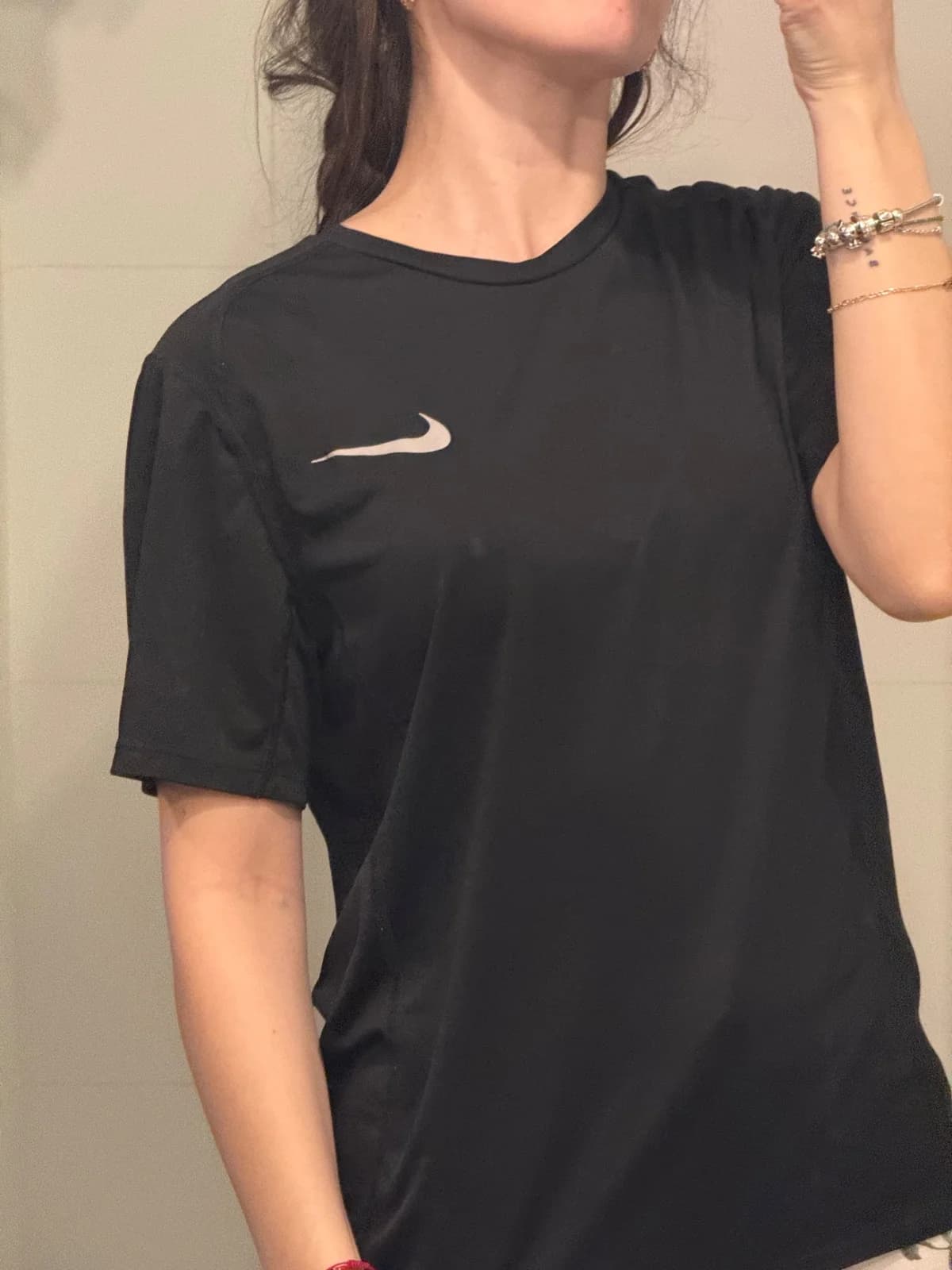 Usado por Denise Dubois, Polera deportiva, talla M