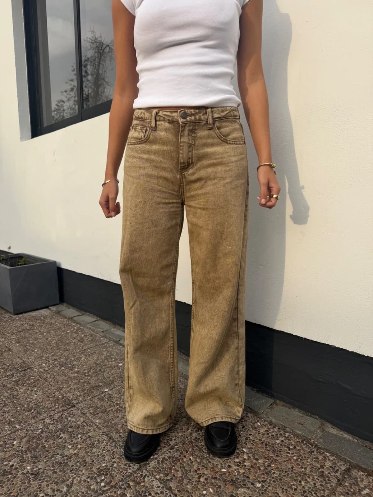 Pantalón beige