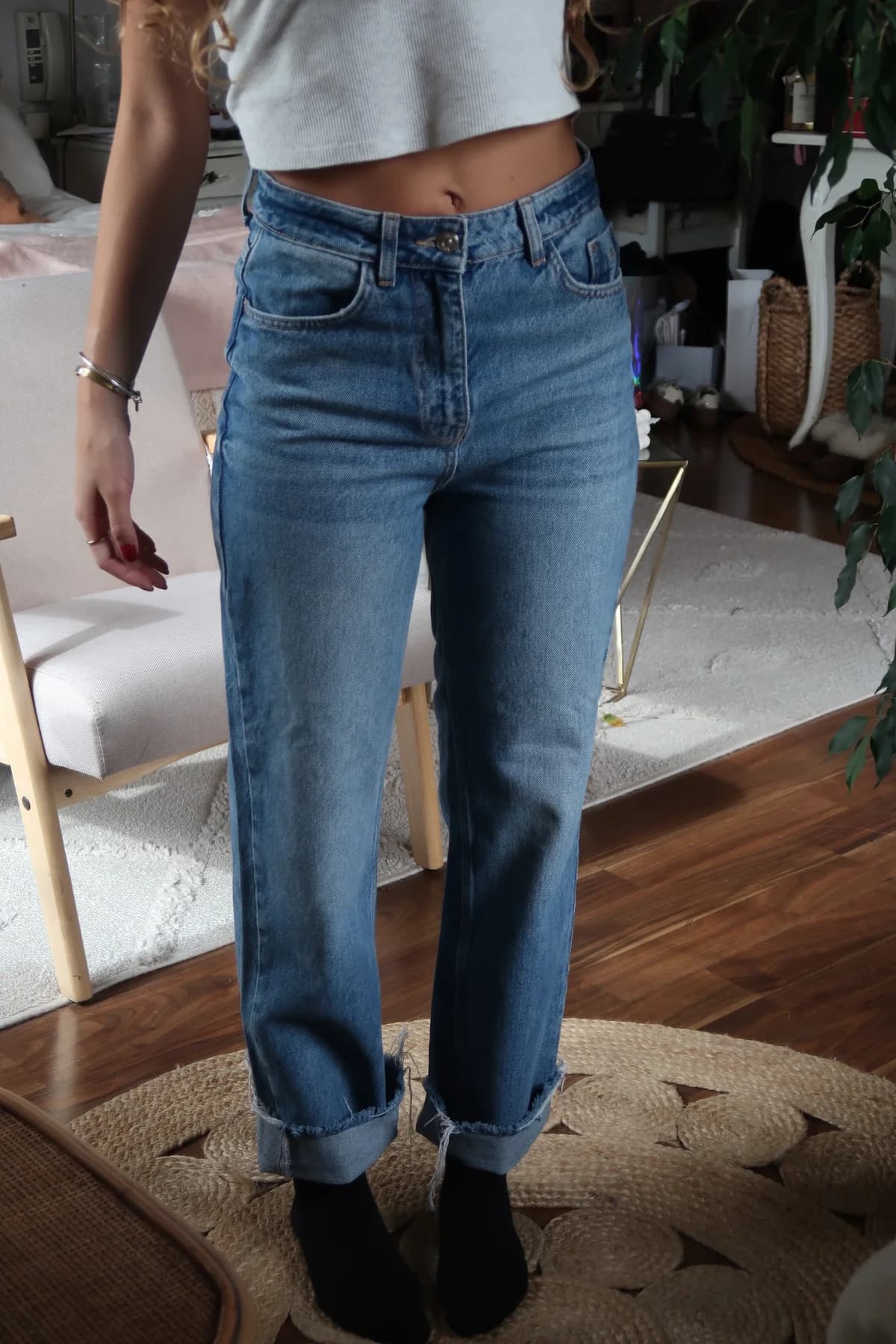 Jeans straight Zara
