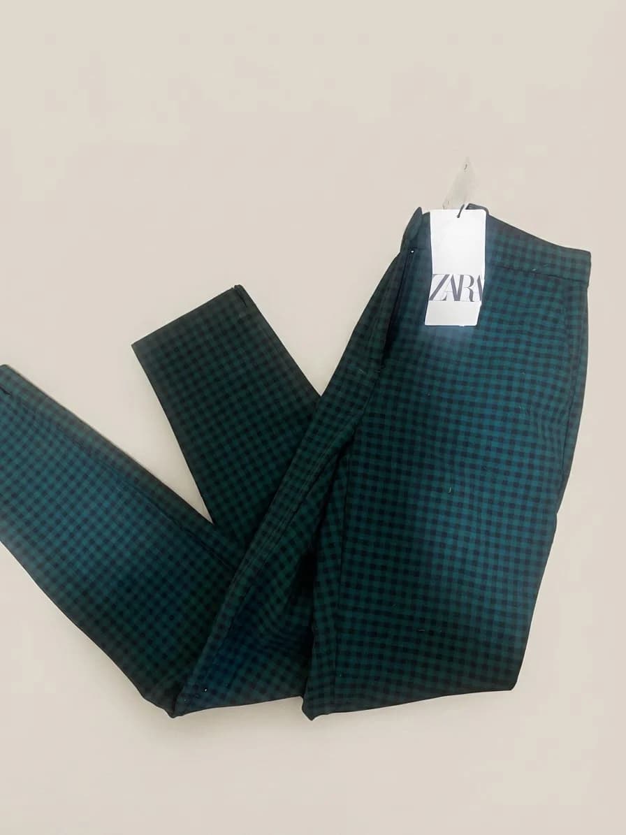 Pantalones cuadrillé — foto 1
