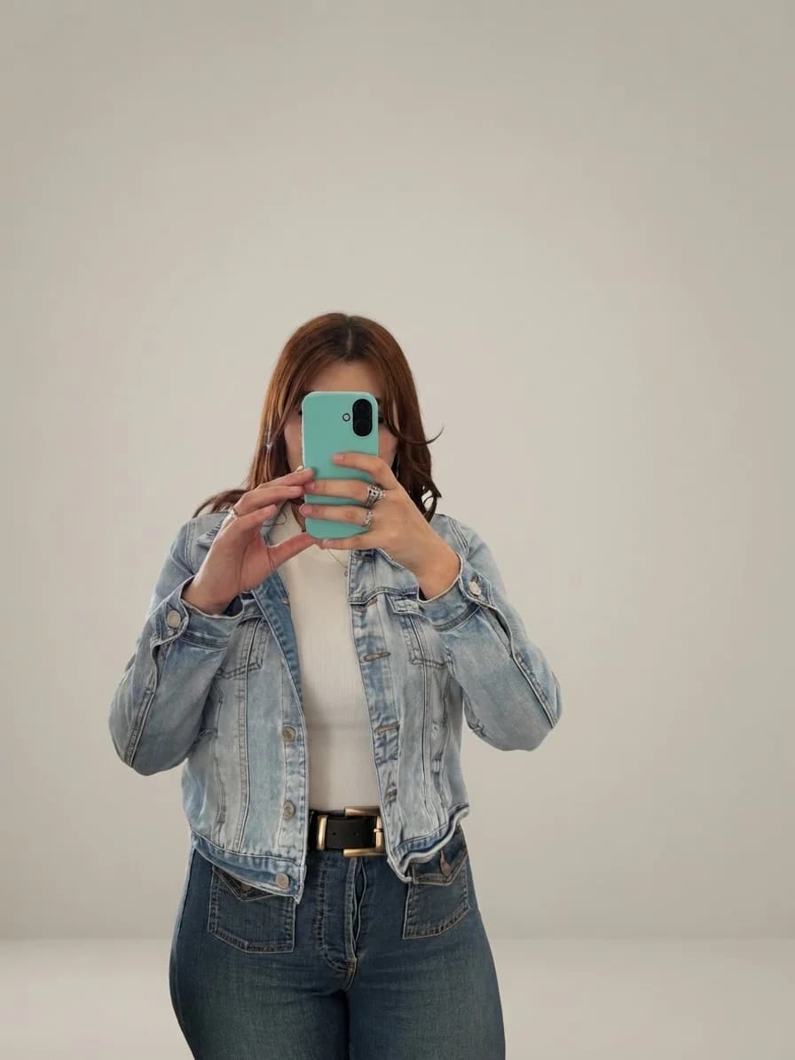 Chaqueta mezclilla — foto 1
