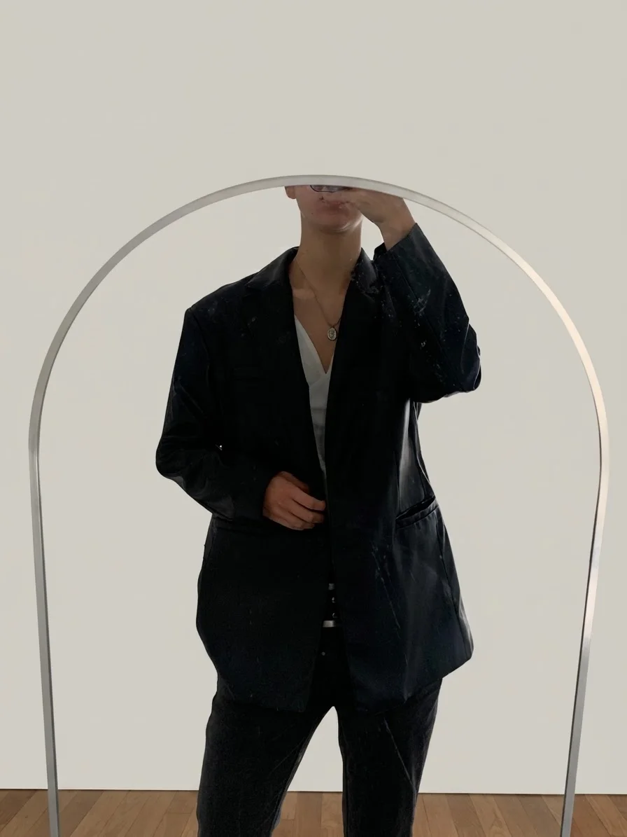 Usado por María Jesús , Blazer Oversized , talla S