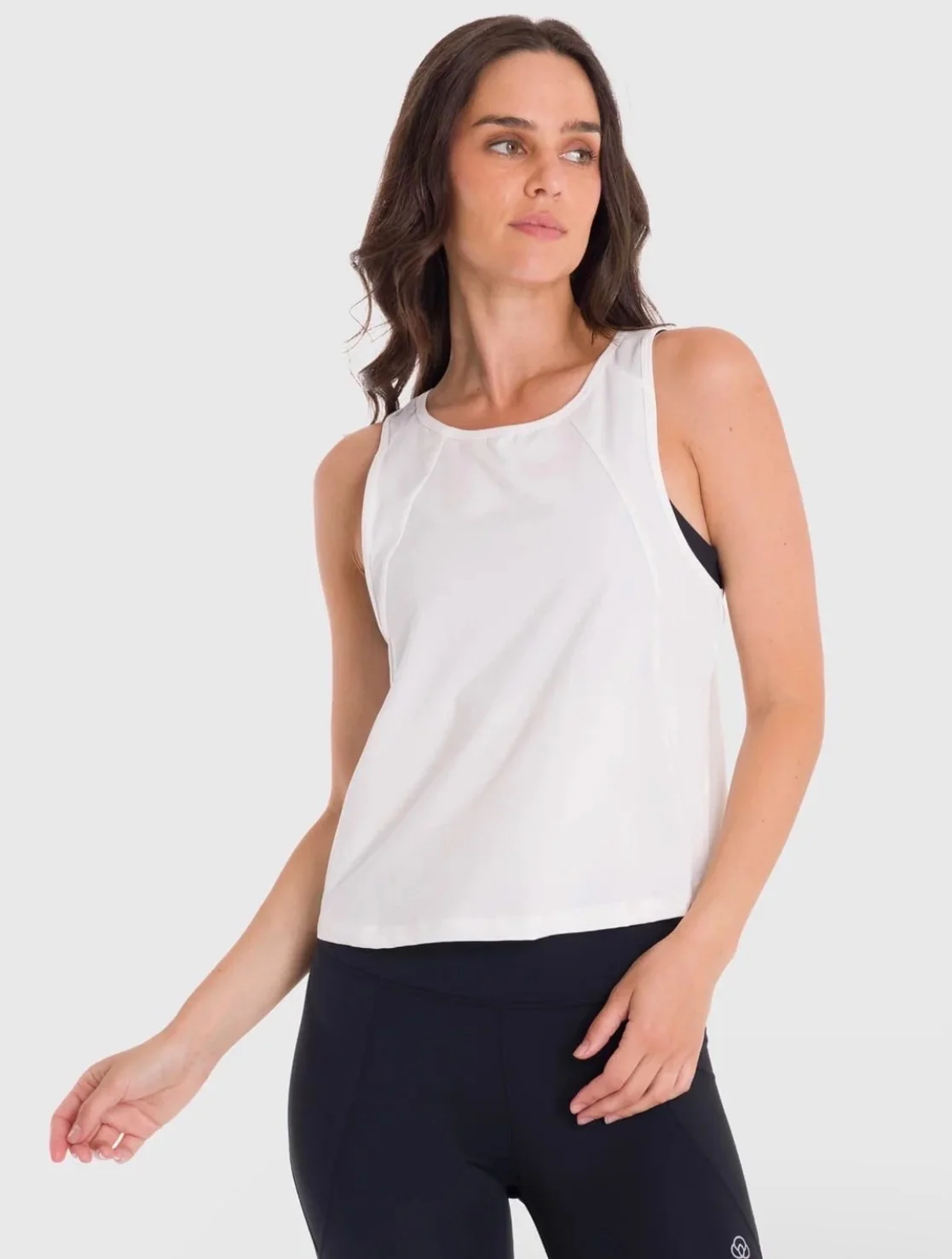Usado por Arantza Bedoya, Polera Blanca , talla M