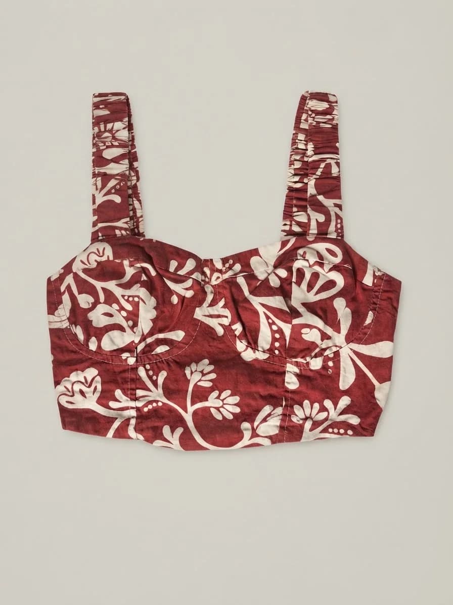 Usado por Monse Carmona, Top Calliope (Italia), talla XS