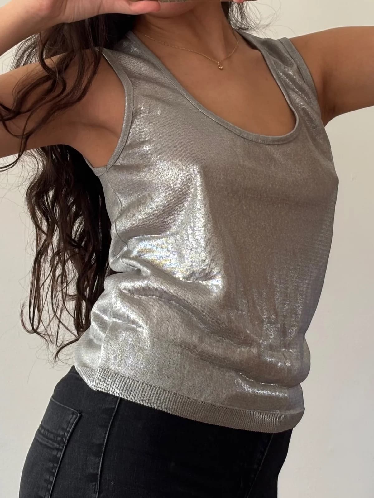 Usado por Valeria Olguín , Top, talla S
