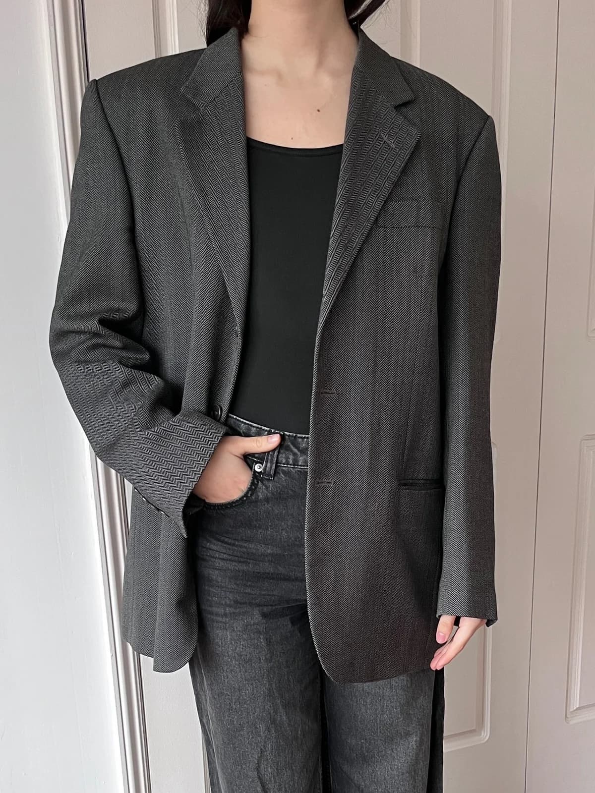 Blazer oversized Saville Row vintage
