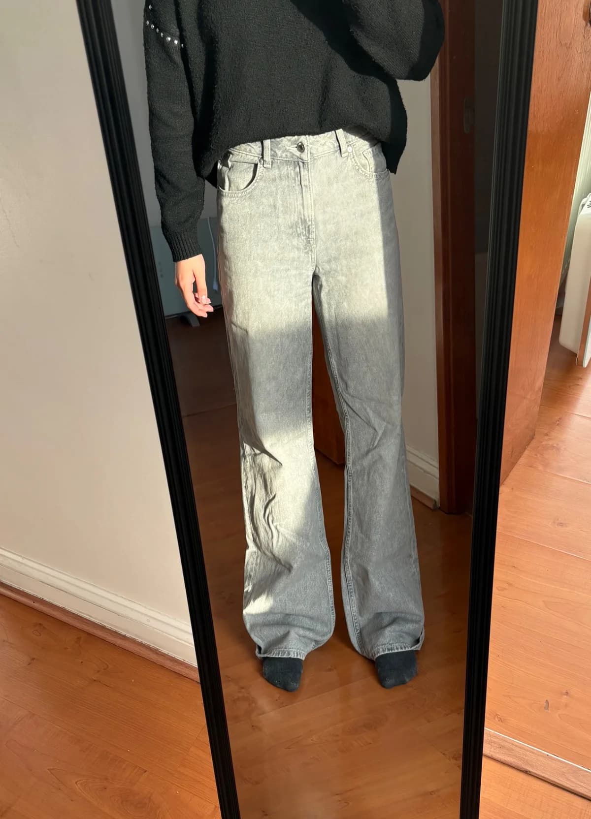 Jeans Wide Leg Mid Rise — foto 1