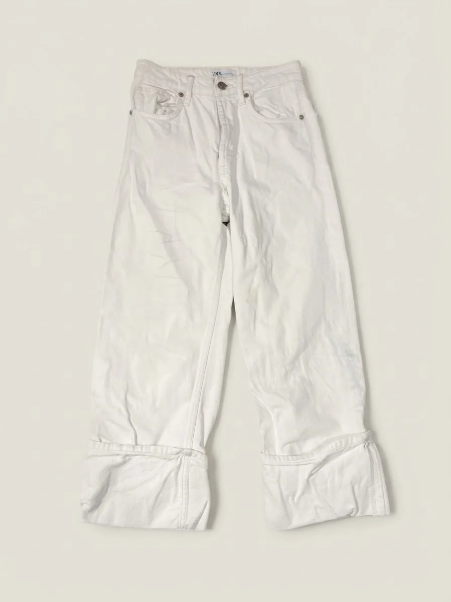 Pantalones Zara blancos — foto 1