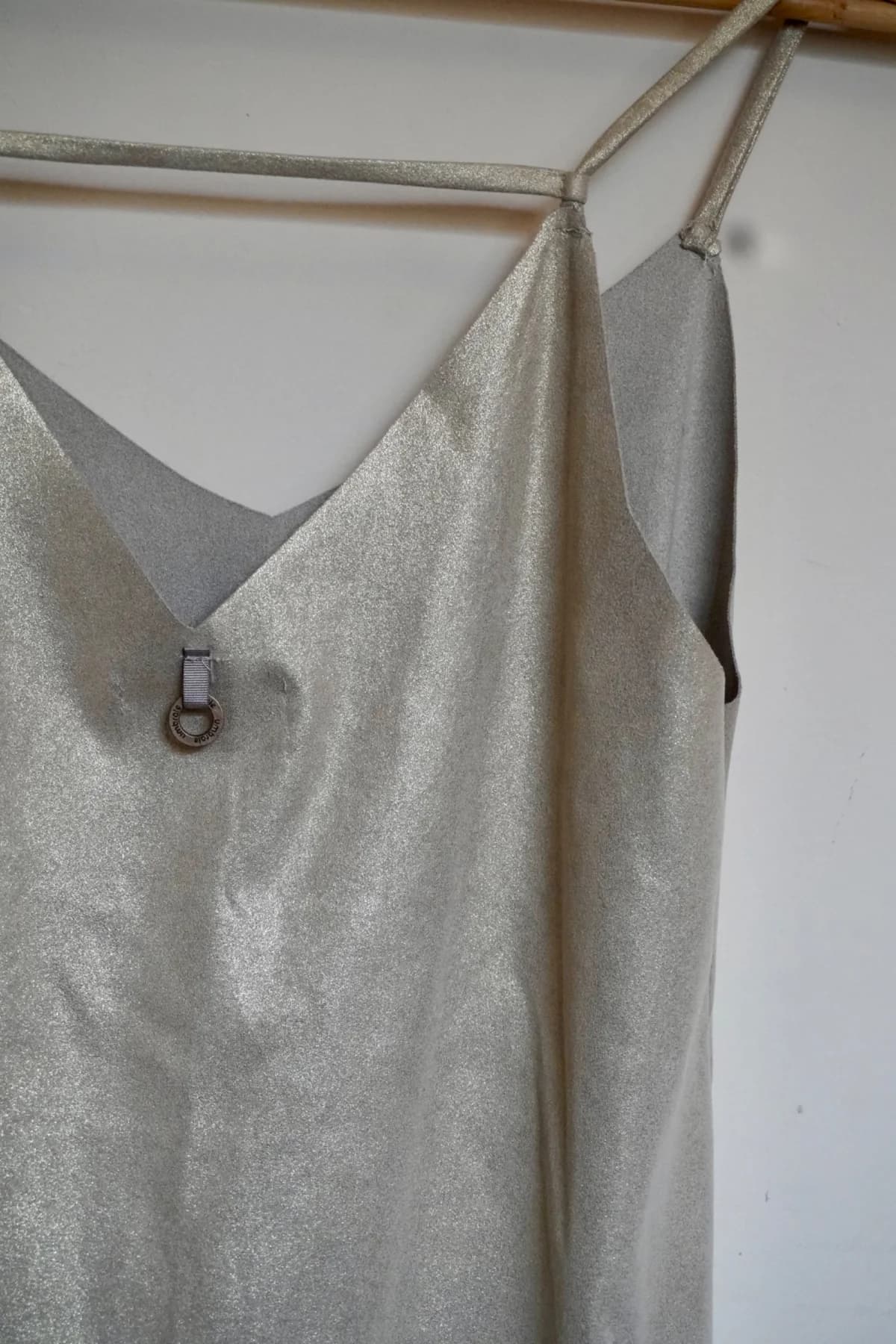 Blusa cuero brillante — foto 1