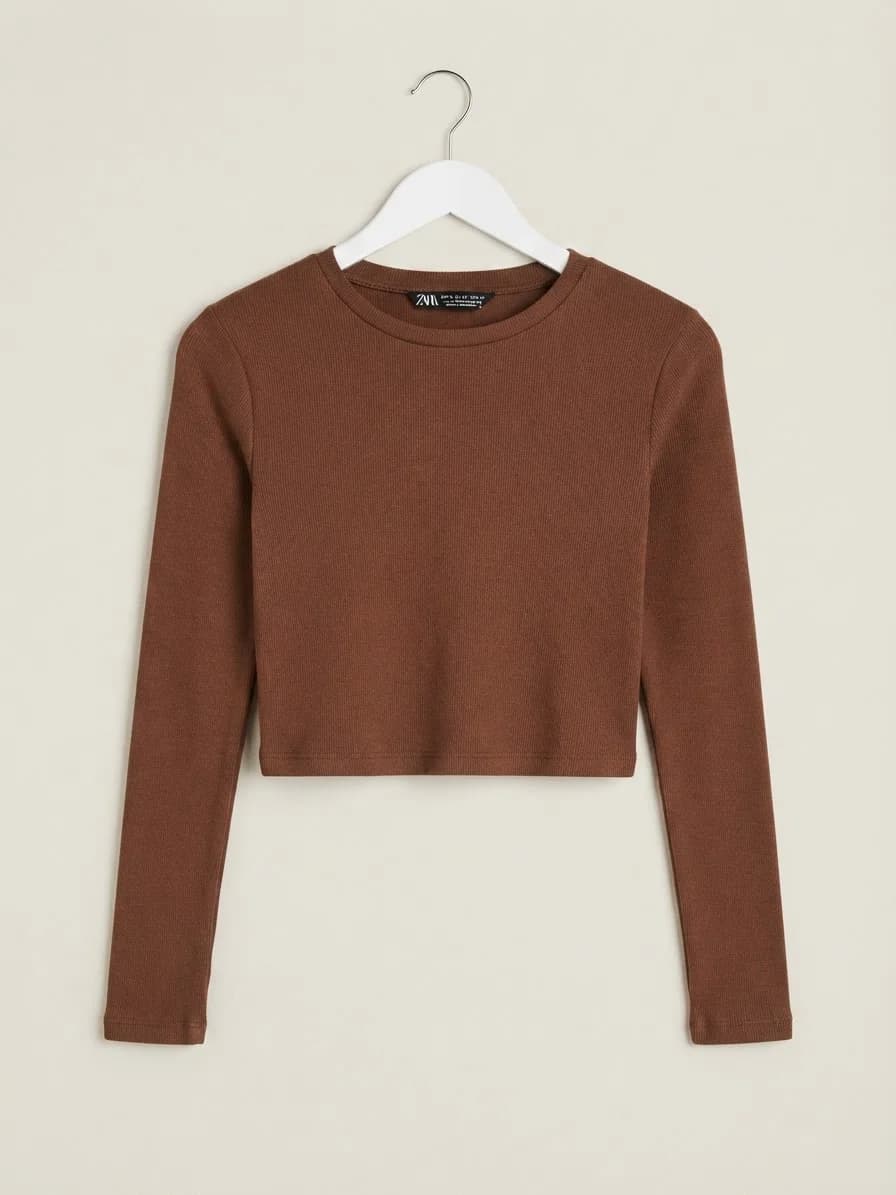 Polera manda larga Zara Café — foto 1