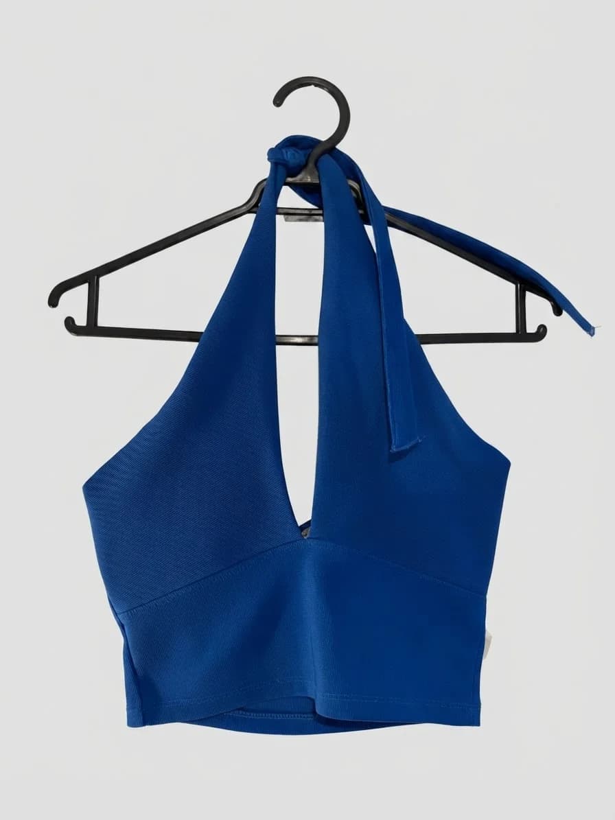 Top azul Stradivarius — foto 1