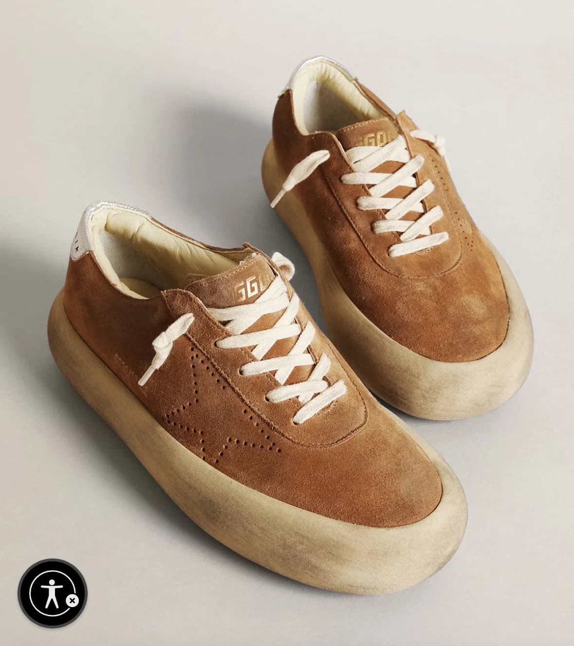 Usado por Esperanza Larroulet, Golden Goose Originales, talla 38