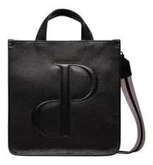 Usado por Gracia Labraña, Cartera Prüne The P&P Collection Cuero Graneado