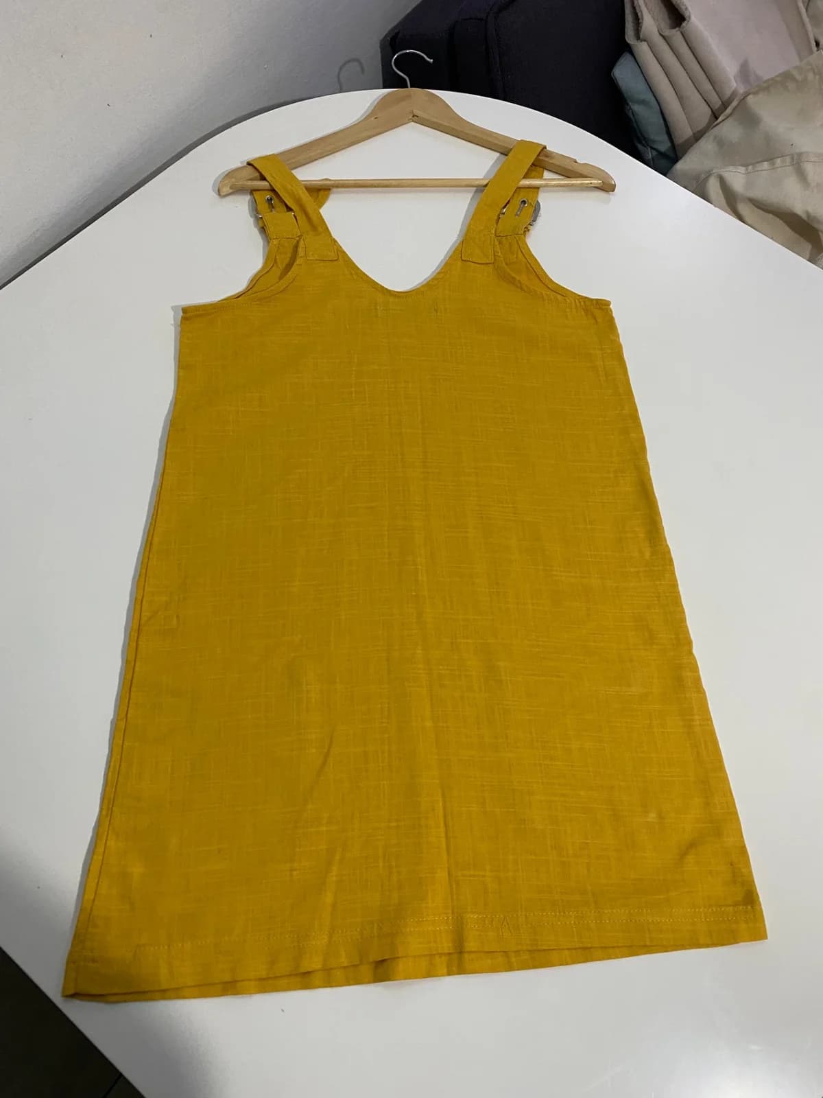 Vestido / Jardinera Amarillo Mostaza Wados - Talla S