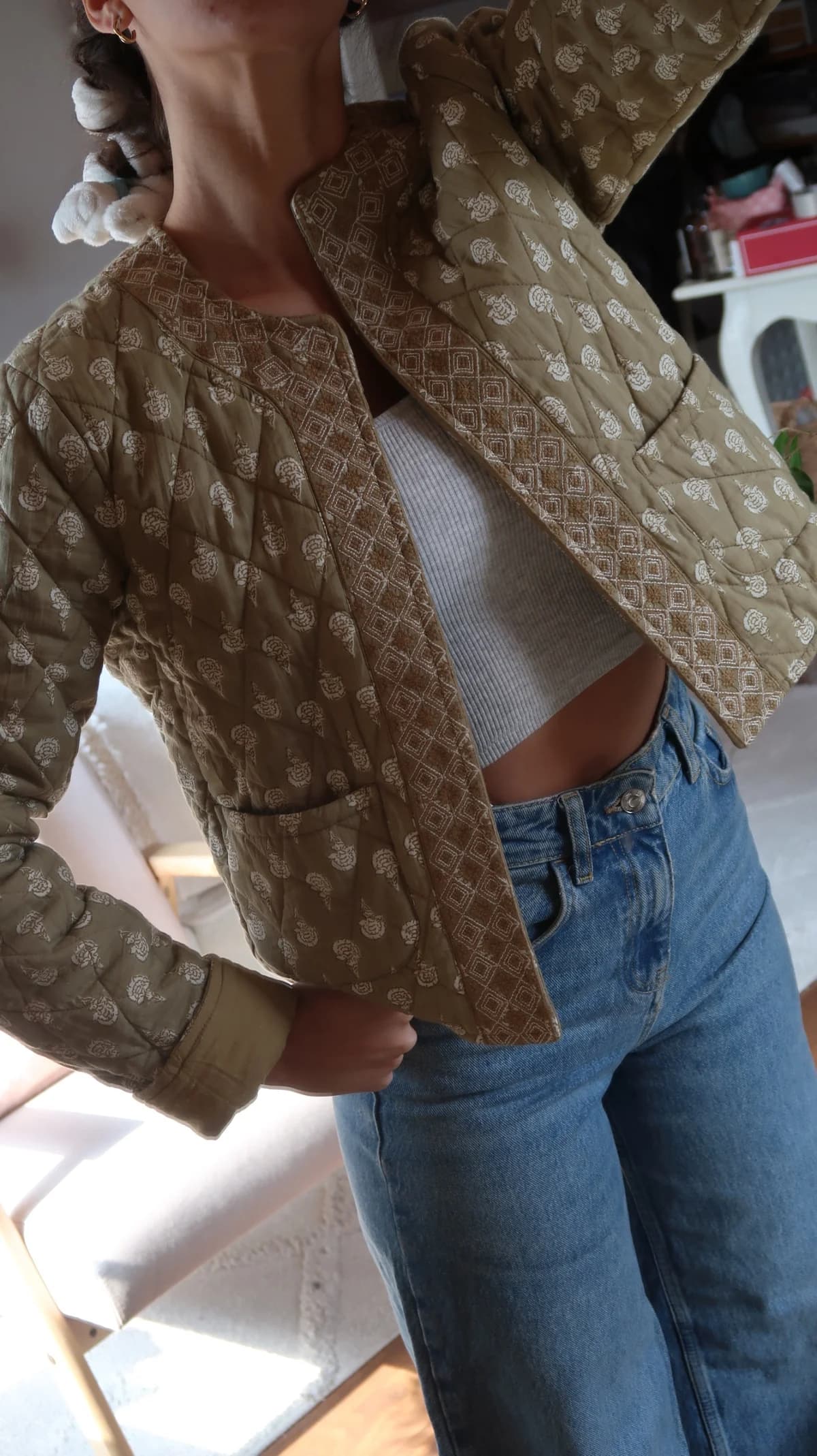 Chaqueta estampada