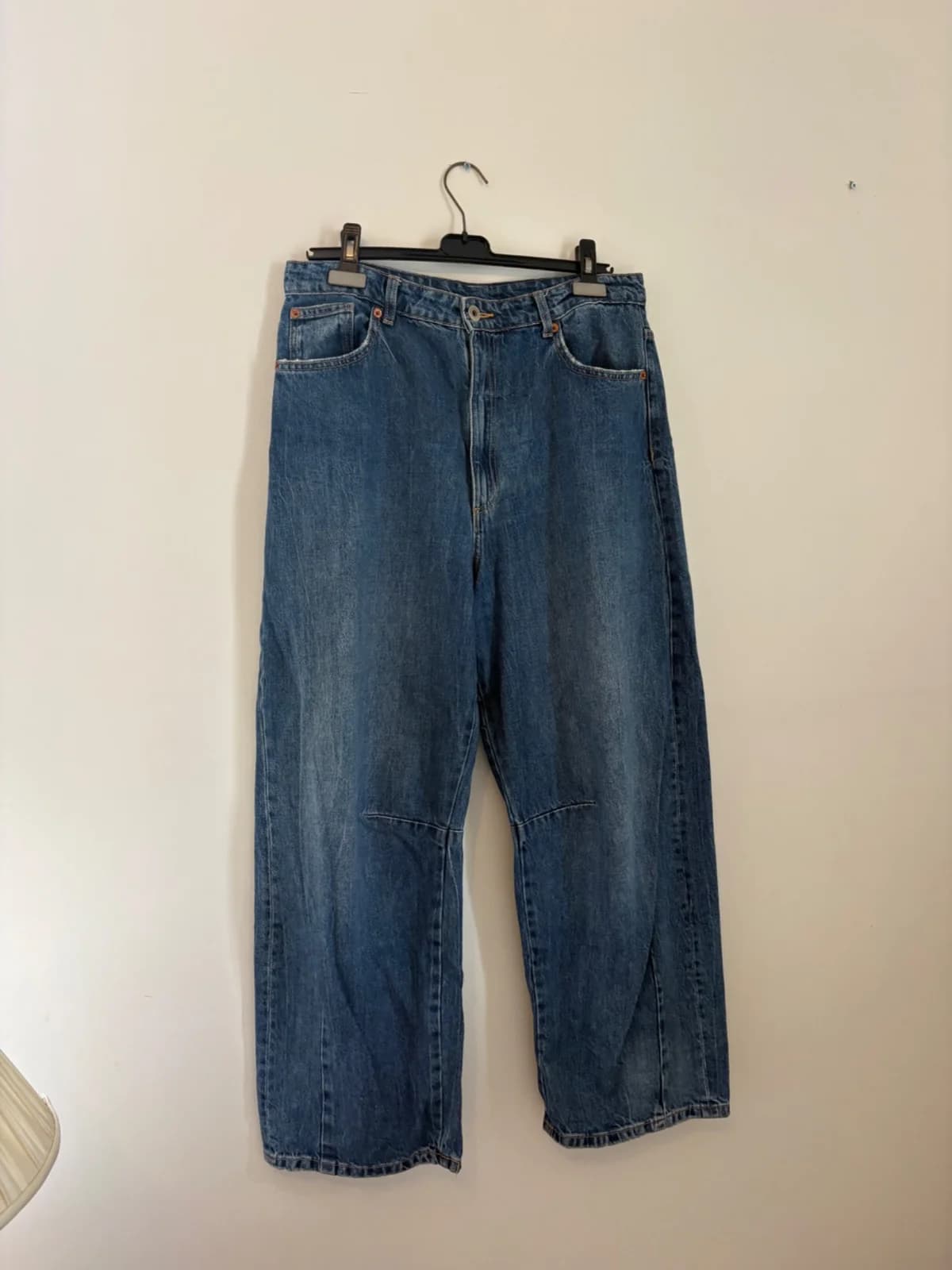 Usado por Sofia Marti, Pantalón Zara BAGGY balloon, talla 42