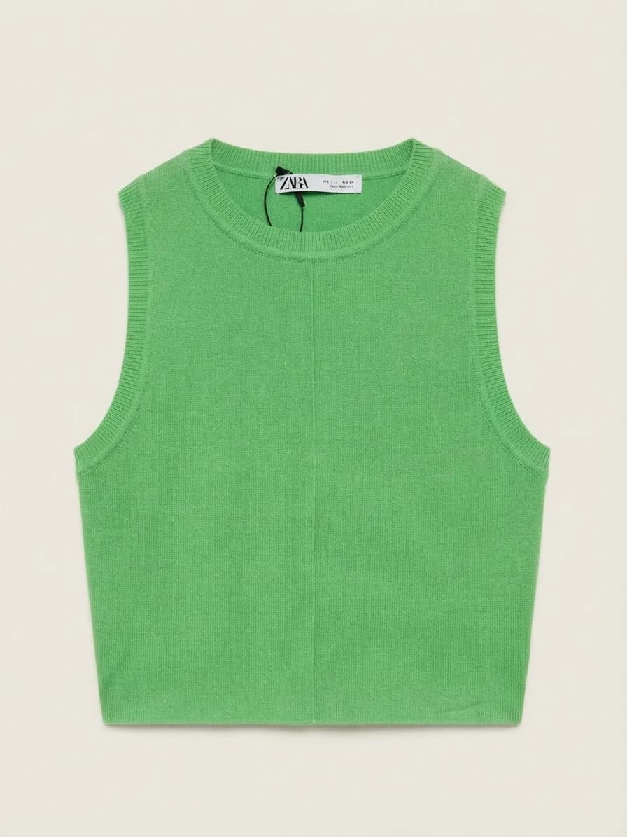 Top Verde Zara — foto 1