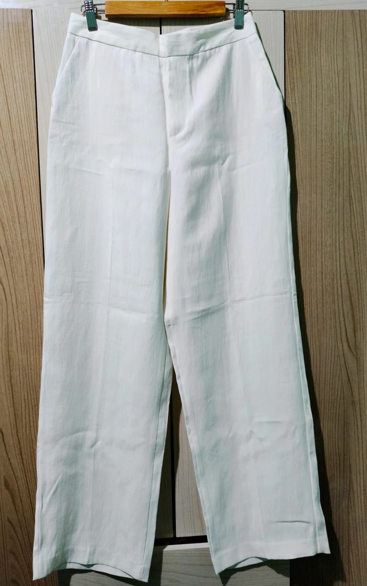 Pantalón Blanco Roto Zara — foto 1