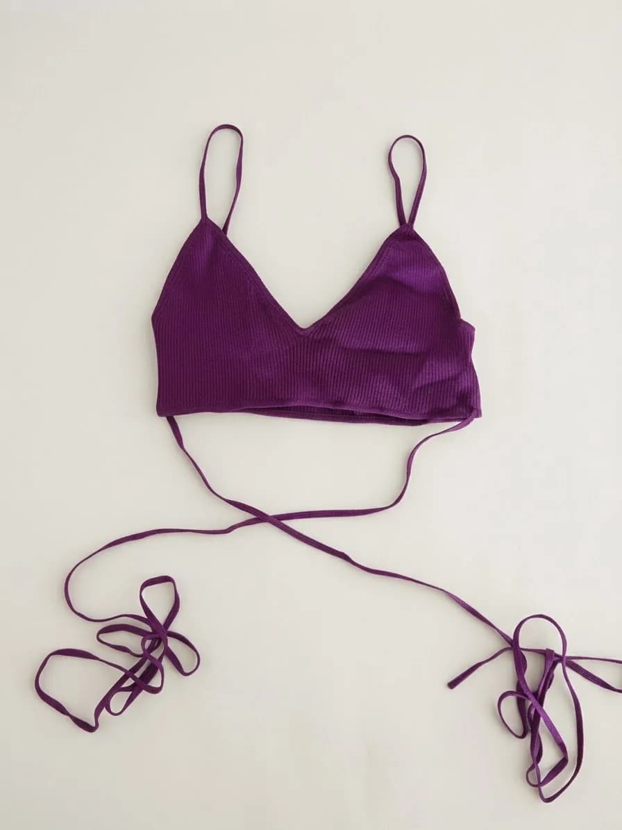 Usado por Amanda Wilson, Top Zara, talla S