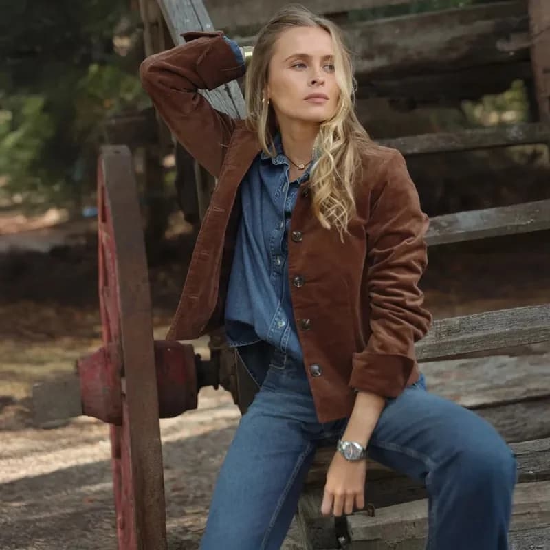 Usado por Arlette Krüger , Chaqueta paula mekis basement , talla Xs