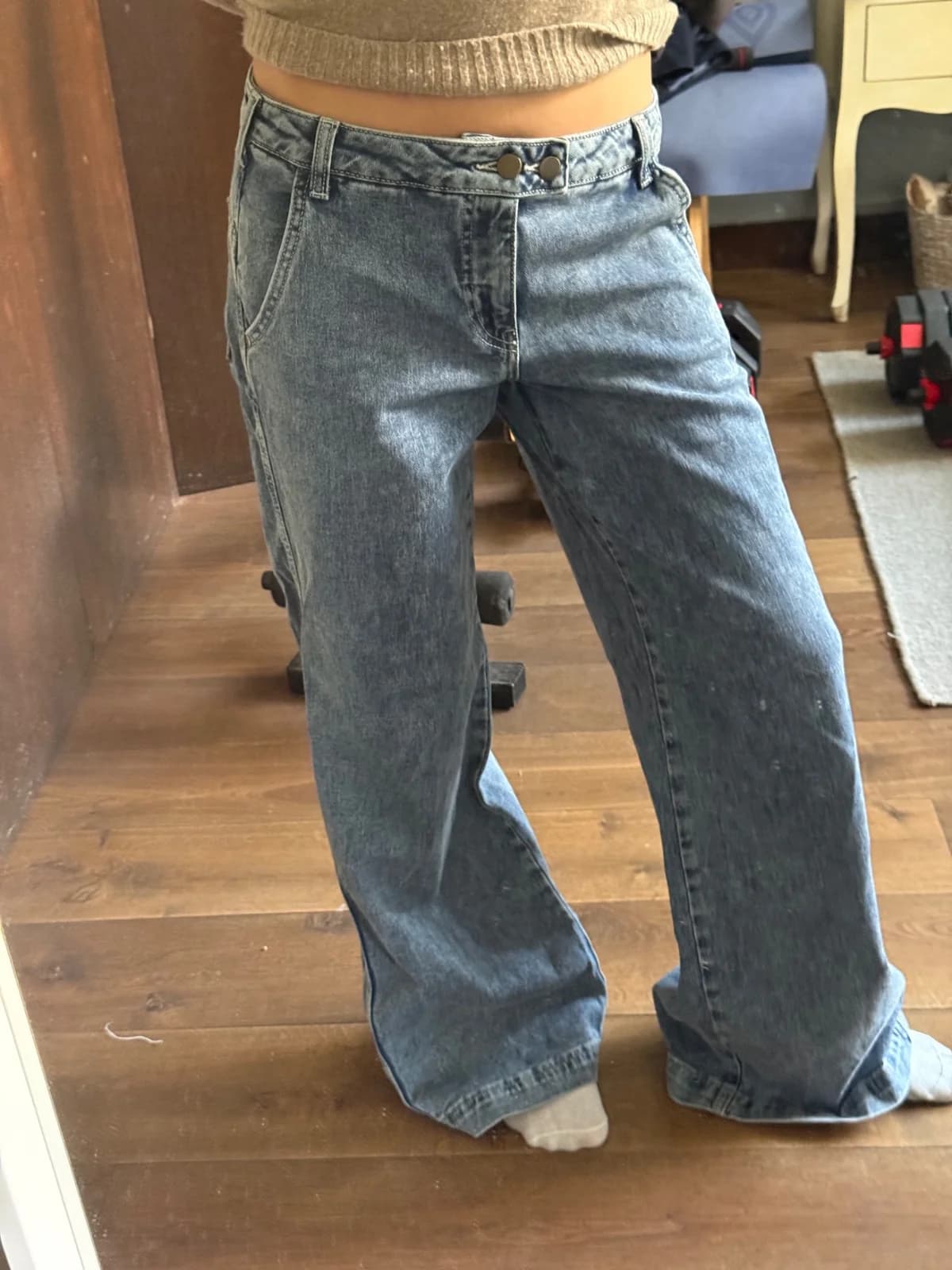 Usado por Matilde Duch, Jeans dos botones , talla 38