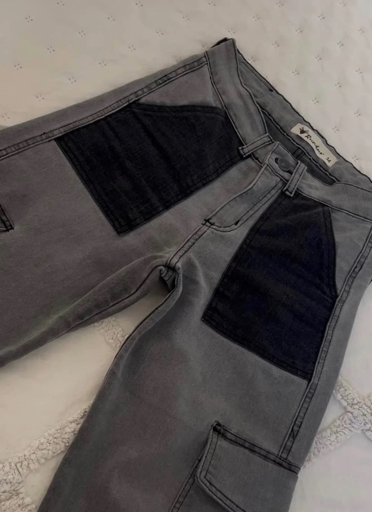 Usado por Carla Gálvez , Jeans raindoor, talla 34
