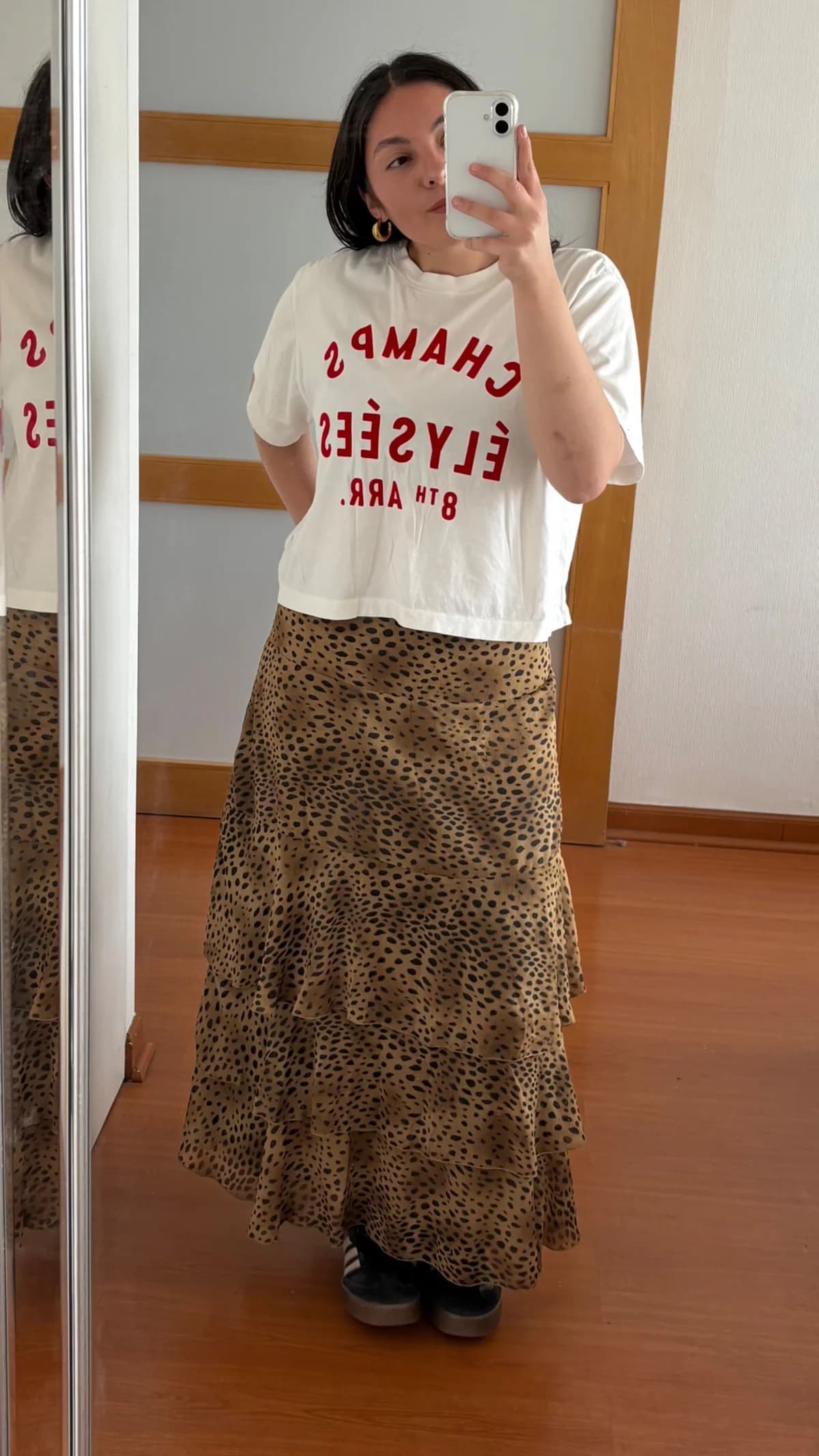 Usado por Isidora Baxter, Falda Alaniz, talla XL
