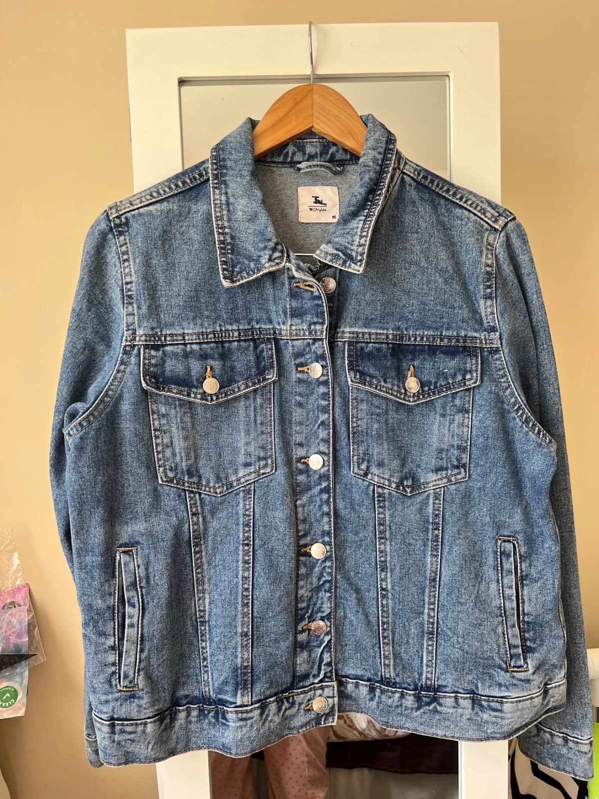Chaqueta denim TU Woman azul talla 16 — foto 1