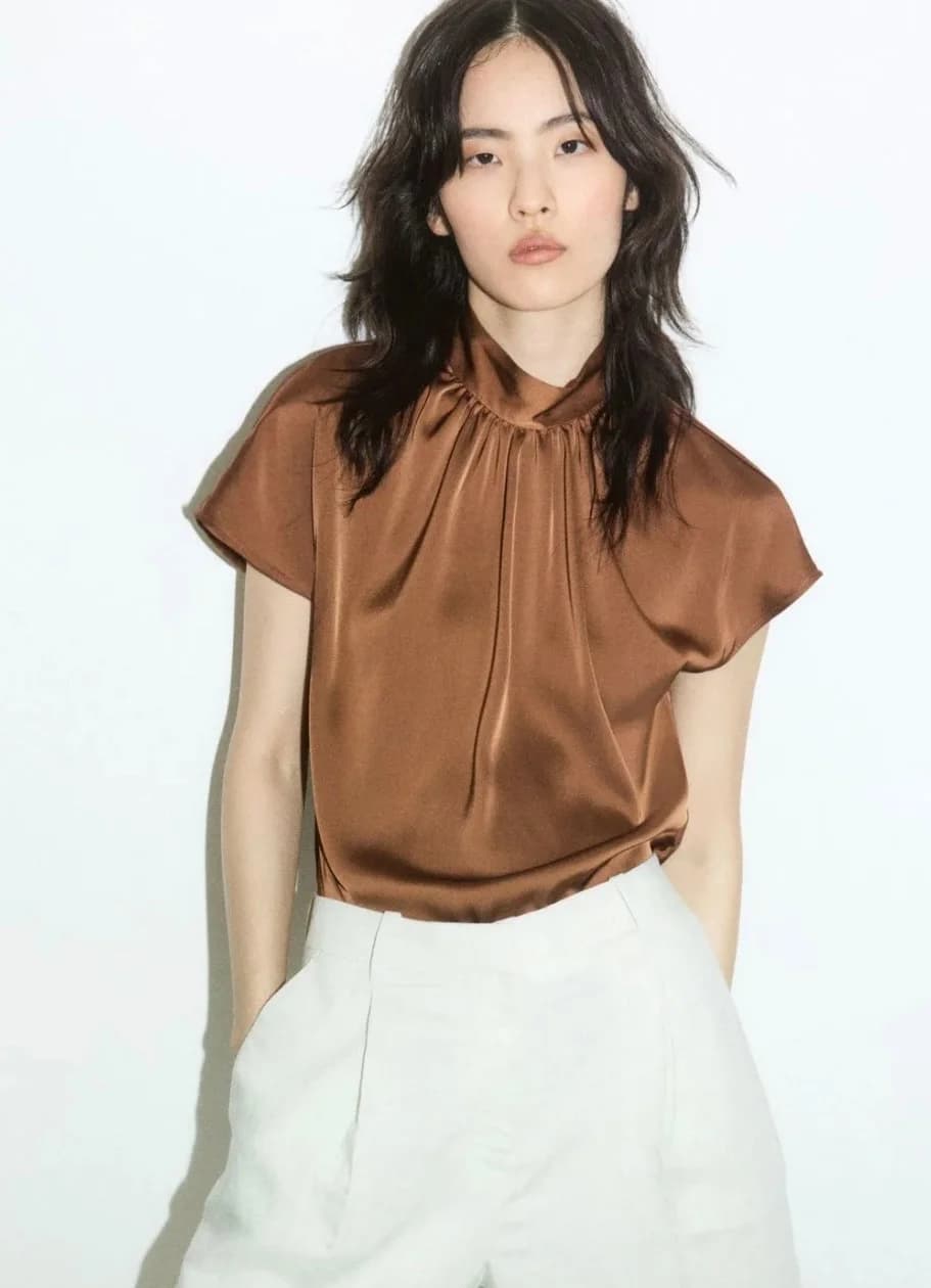 Usado por Camila Guedelhoefer , Top café , talla M