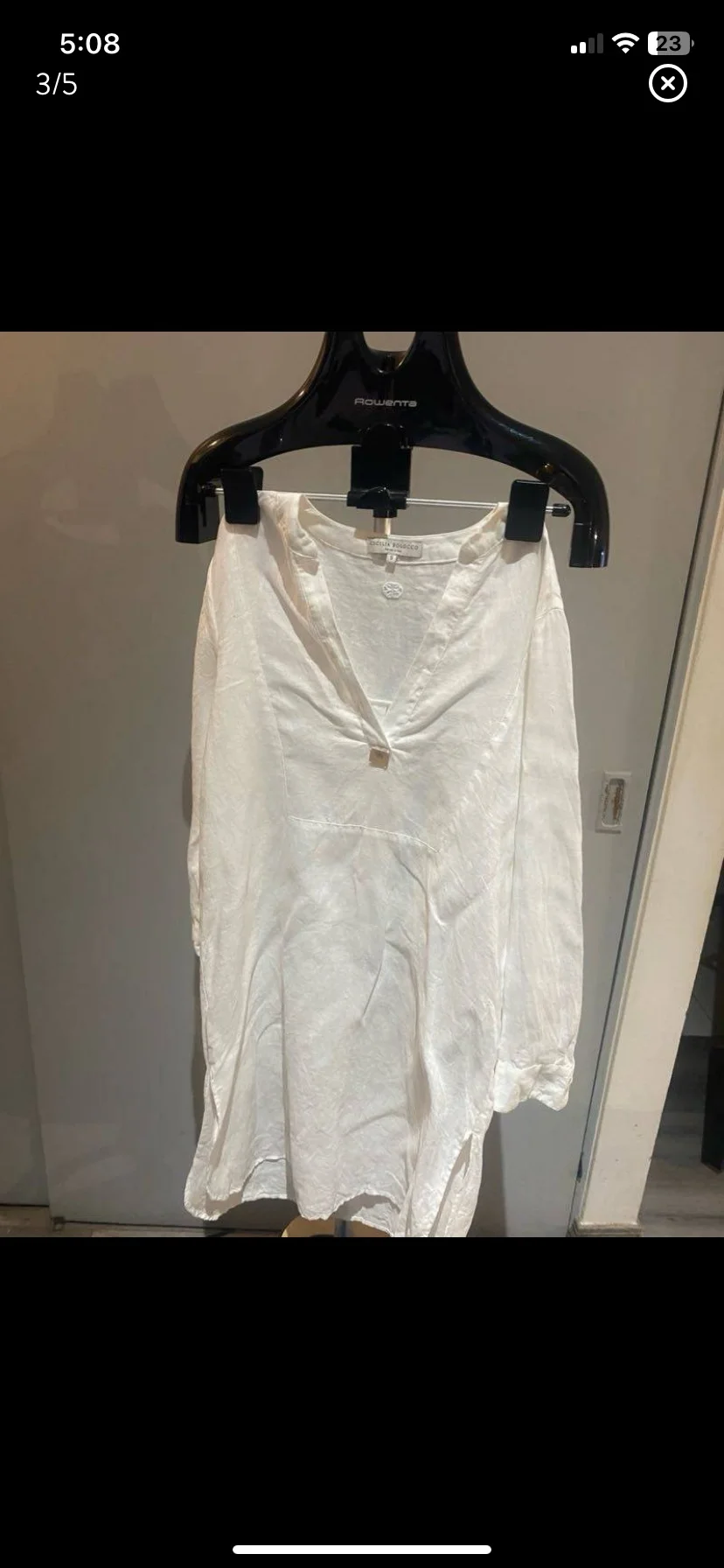 Usado por Carla Alvarez, Blusa , talla S M