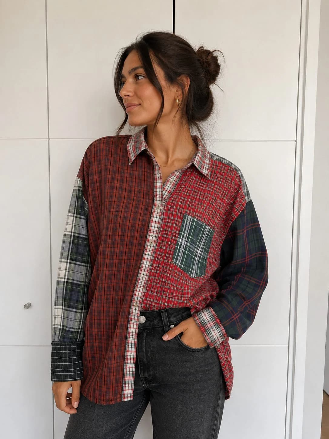Usado por Sofia Pérez de Tudela, Camisa Intervenida, talla L
