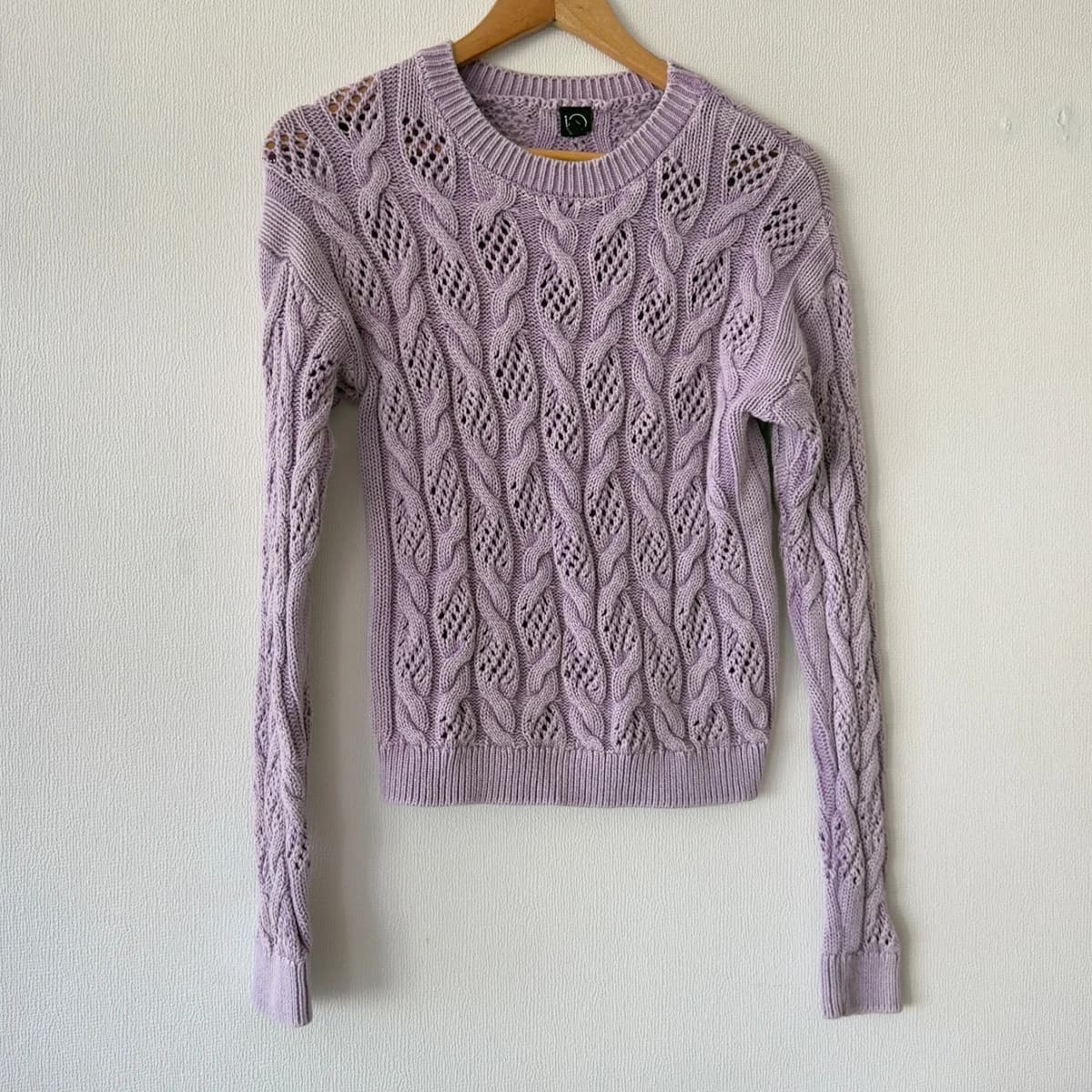 Sweater lila talla S marca IO — foto 1